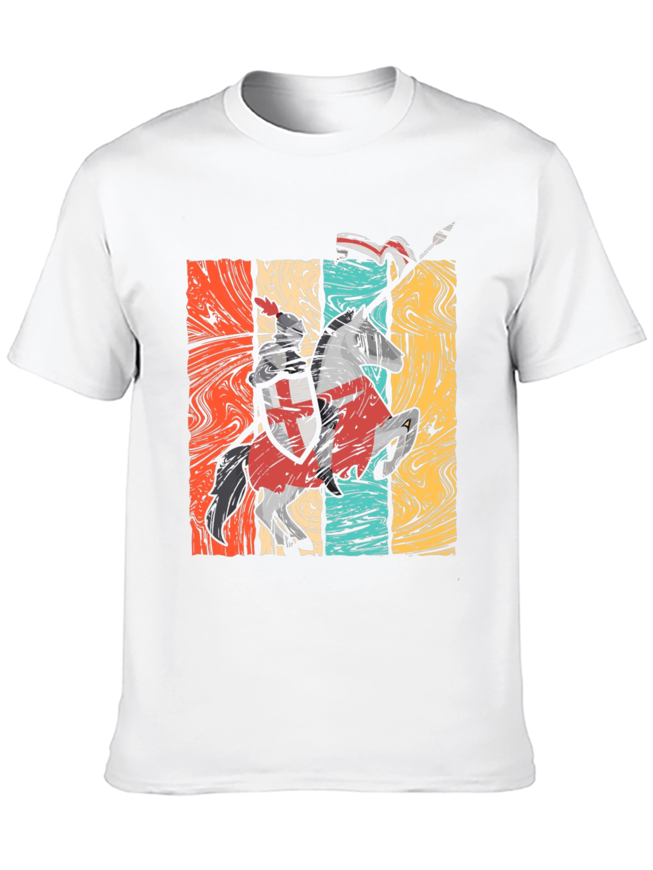 Retro Knight Templar T-Shirt