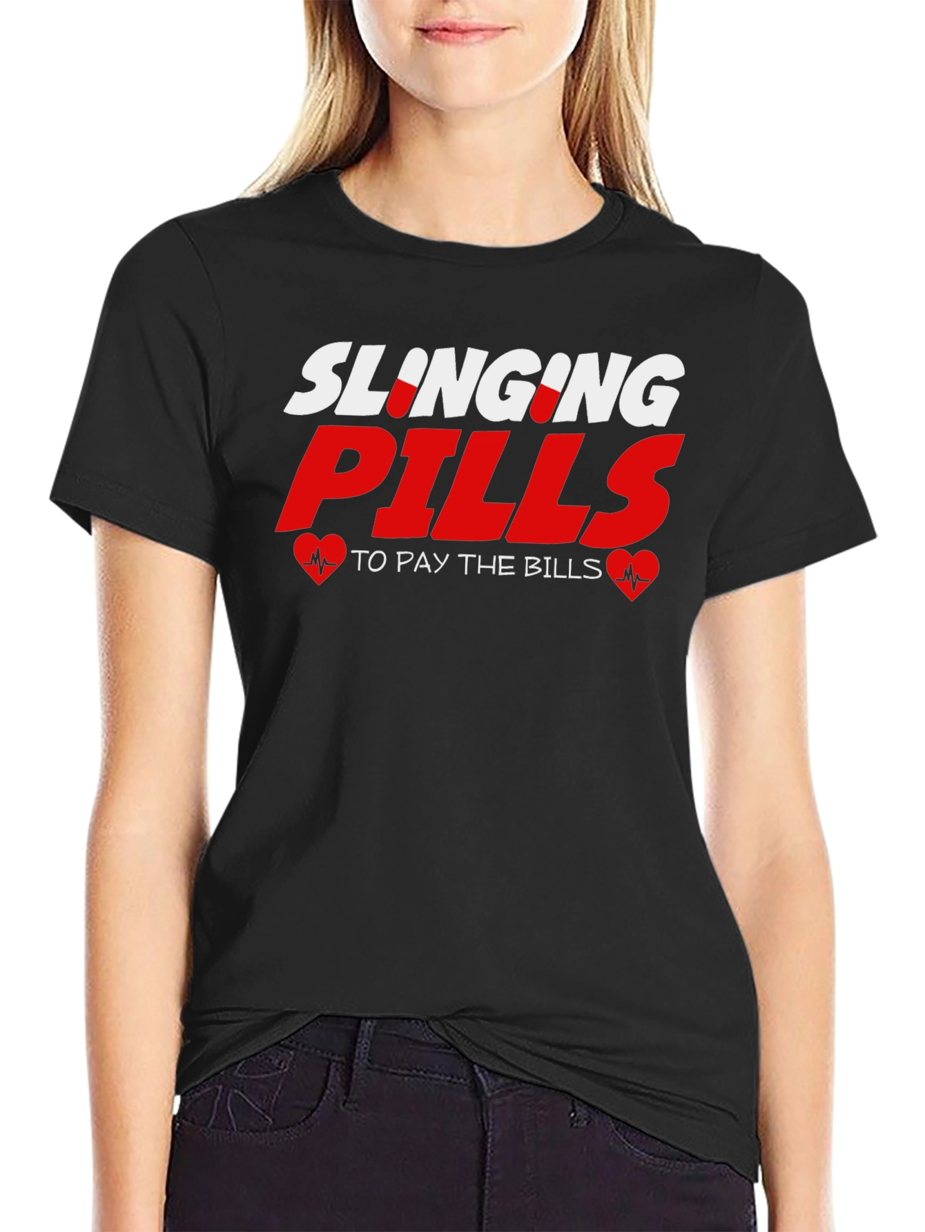 Slinging Pills T-Shirt - Funny Medical Tee