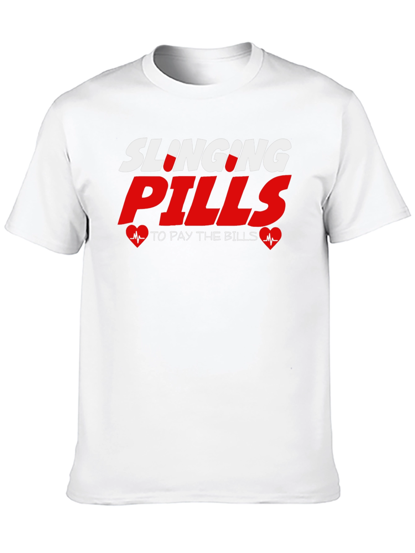 Slinging Pills T-Shirt - Funny Medical Tee