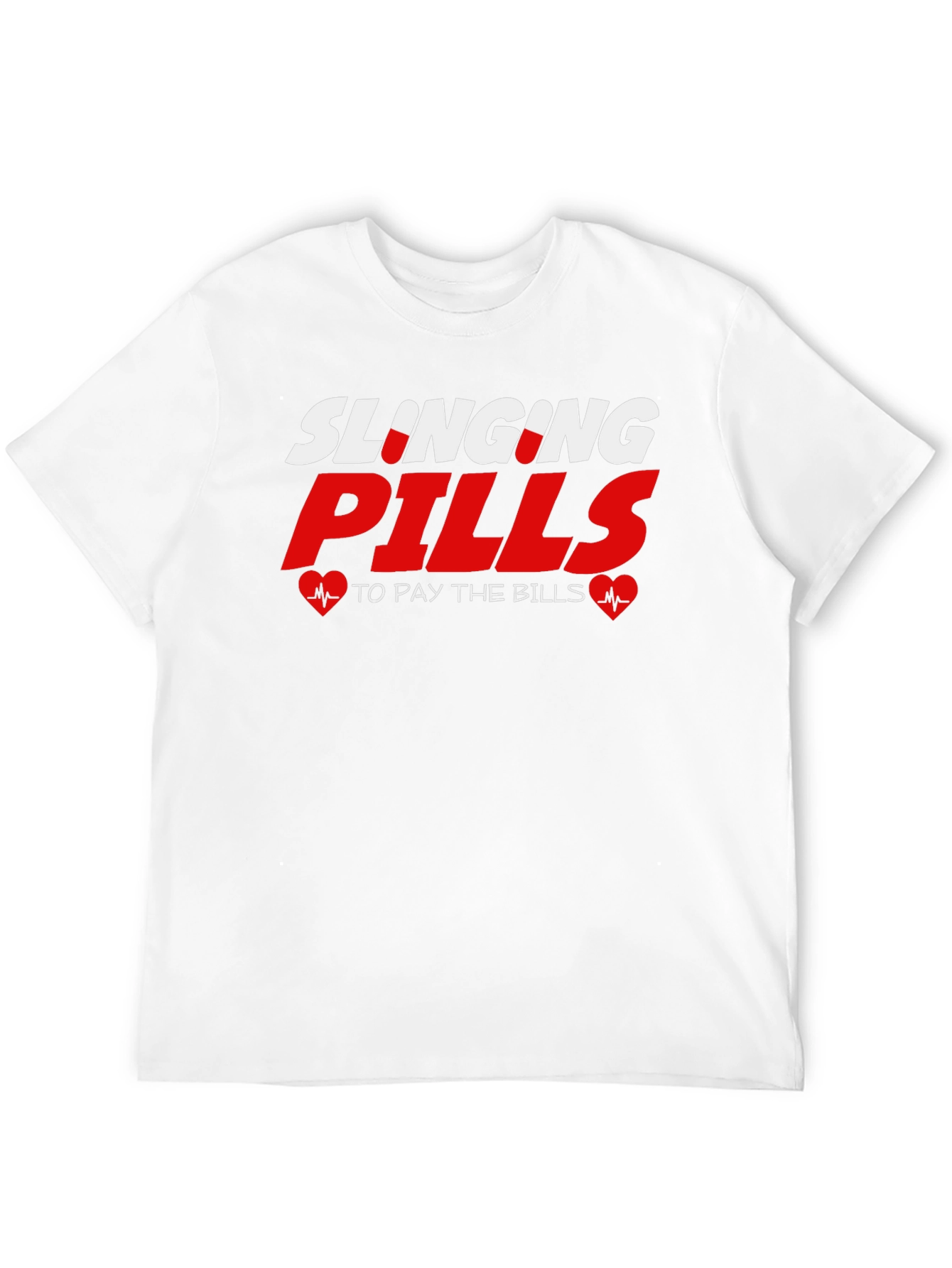Slinging Pills T-Shirt - Funny Medical Tee