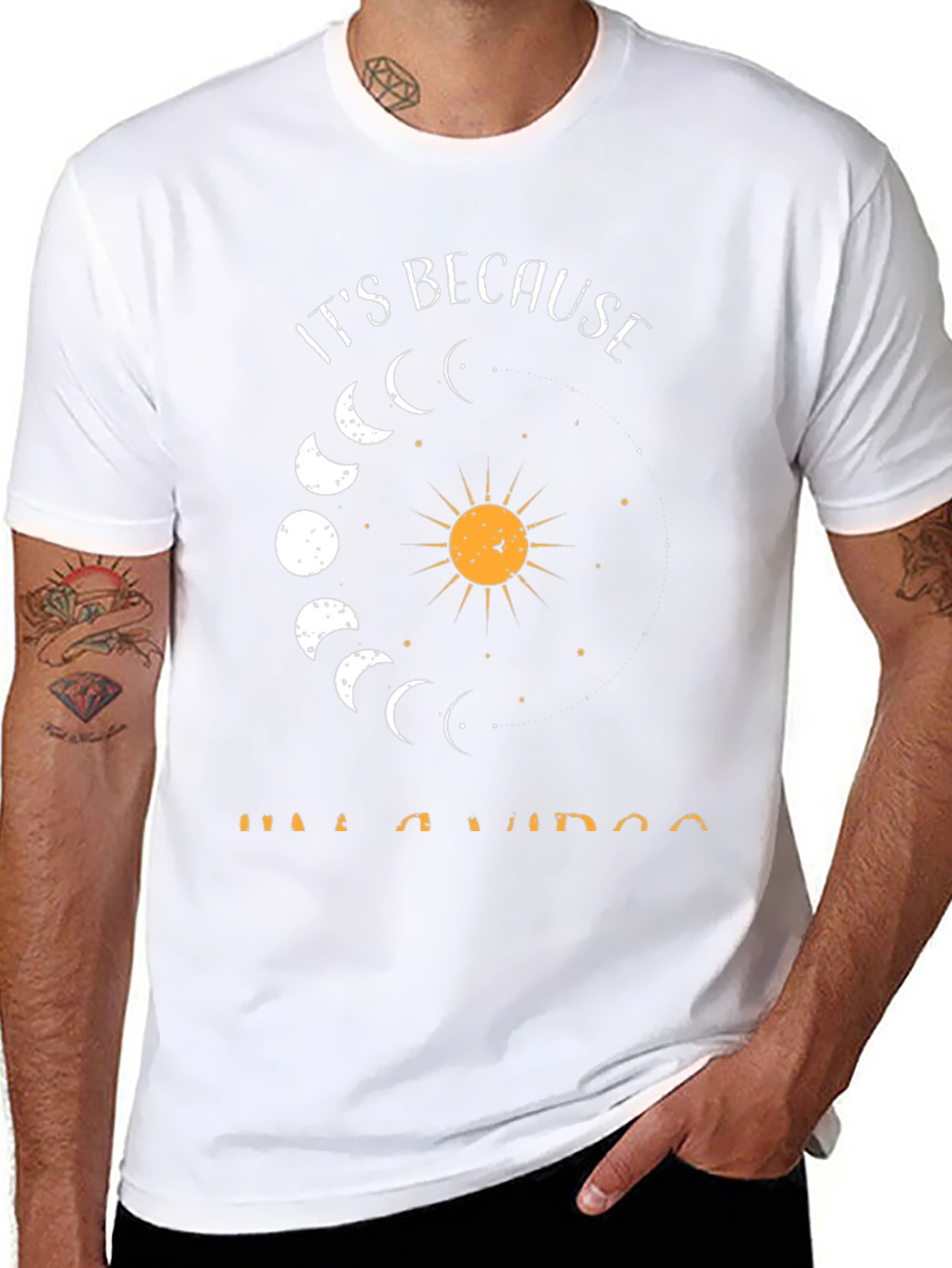 Its Because Im A Virgo Graphic T-Shirt