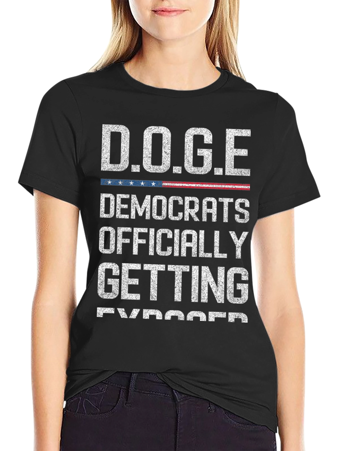 D.O.G.E Statement T-Shirt – Bold Political Humor Graphic Tee