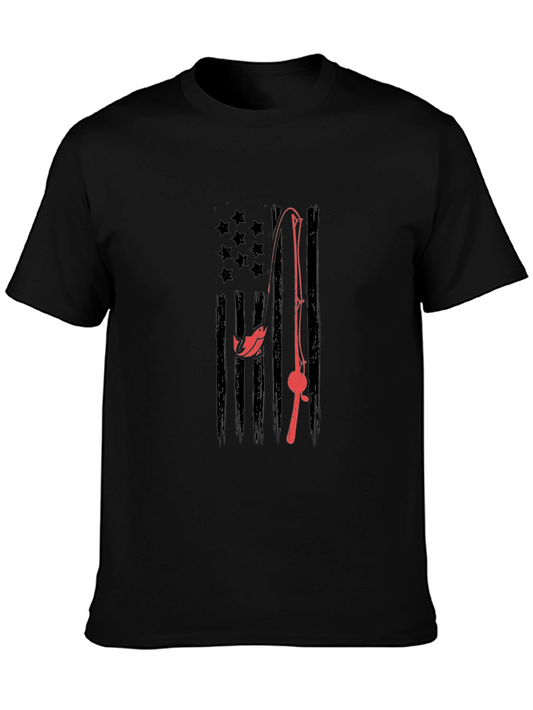 Fishing Rod Graphic Tee