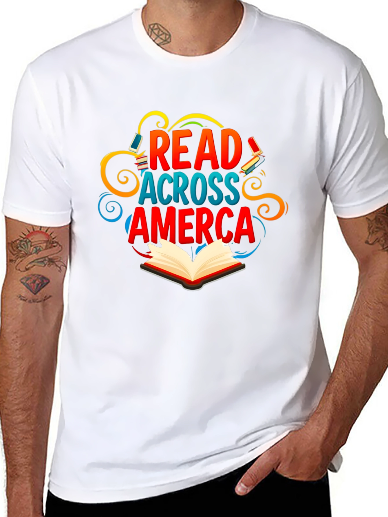 Read Across America T-Shirt: Book Lover Tee