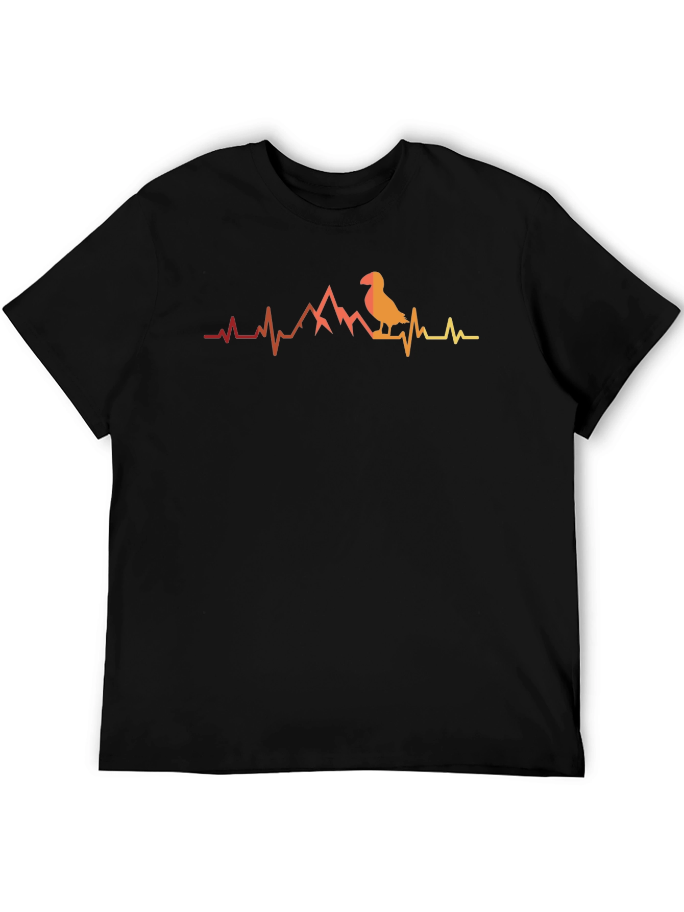 Puffin Mountain Heartbeat Graphic Tee