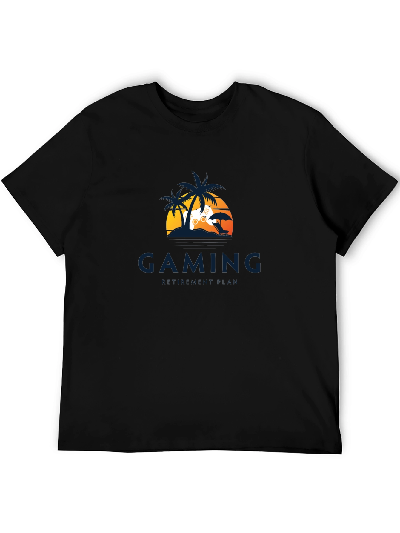 Gaming T-Shirt - Beach Vibes Gamer Tee