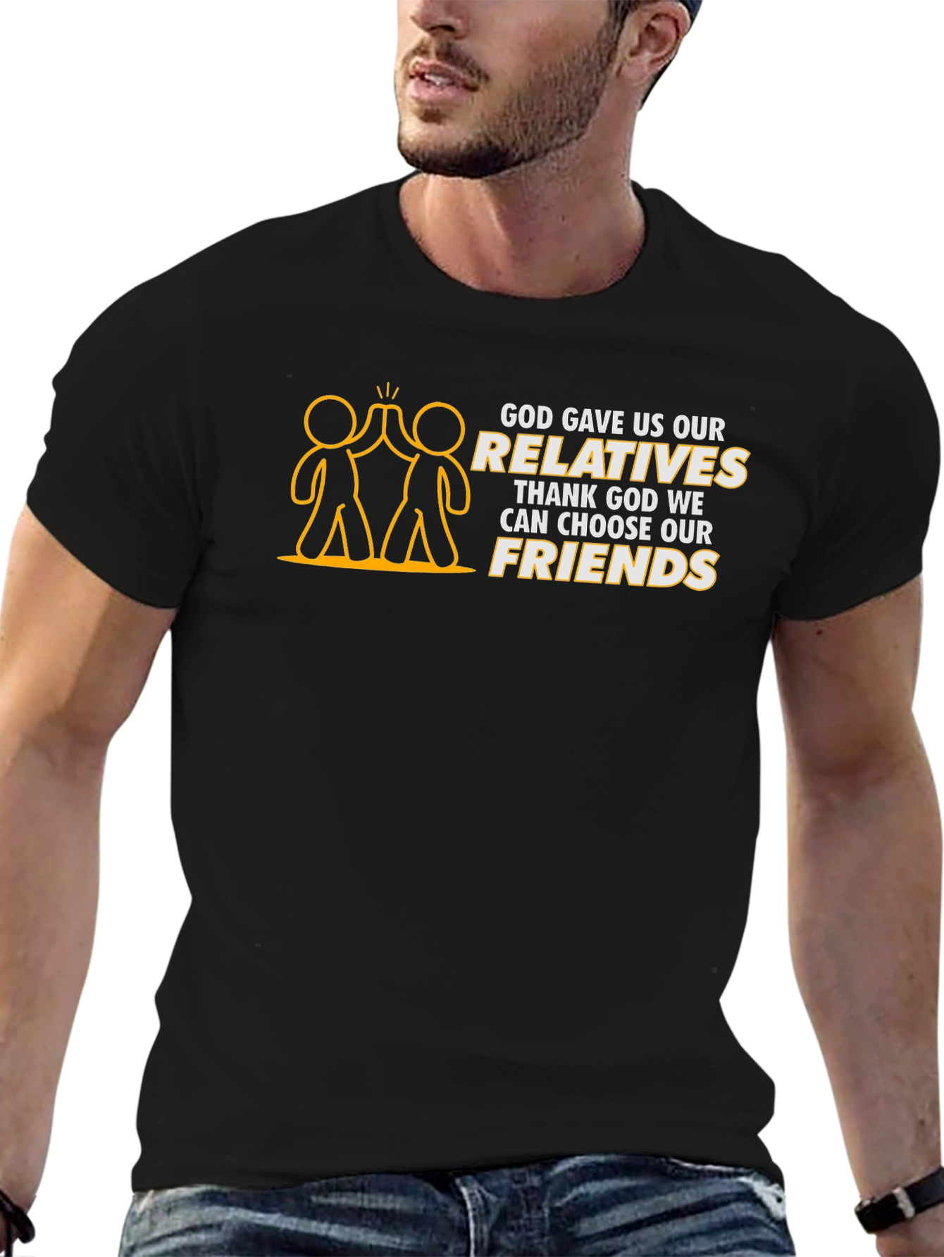 Funny Friends T-Shirt - Choose Your Friends