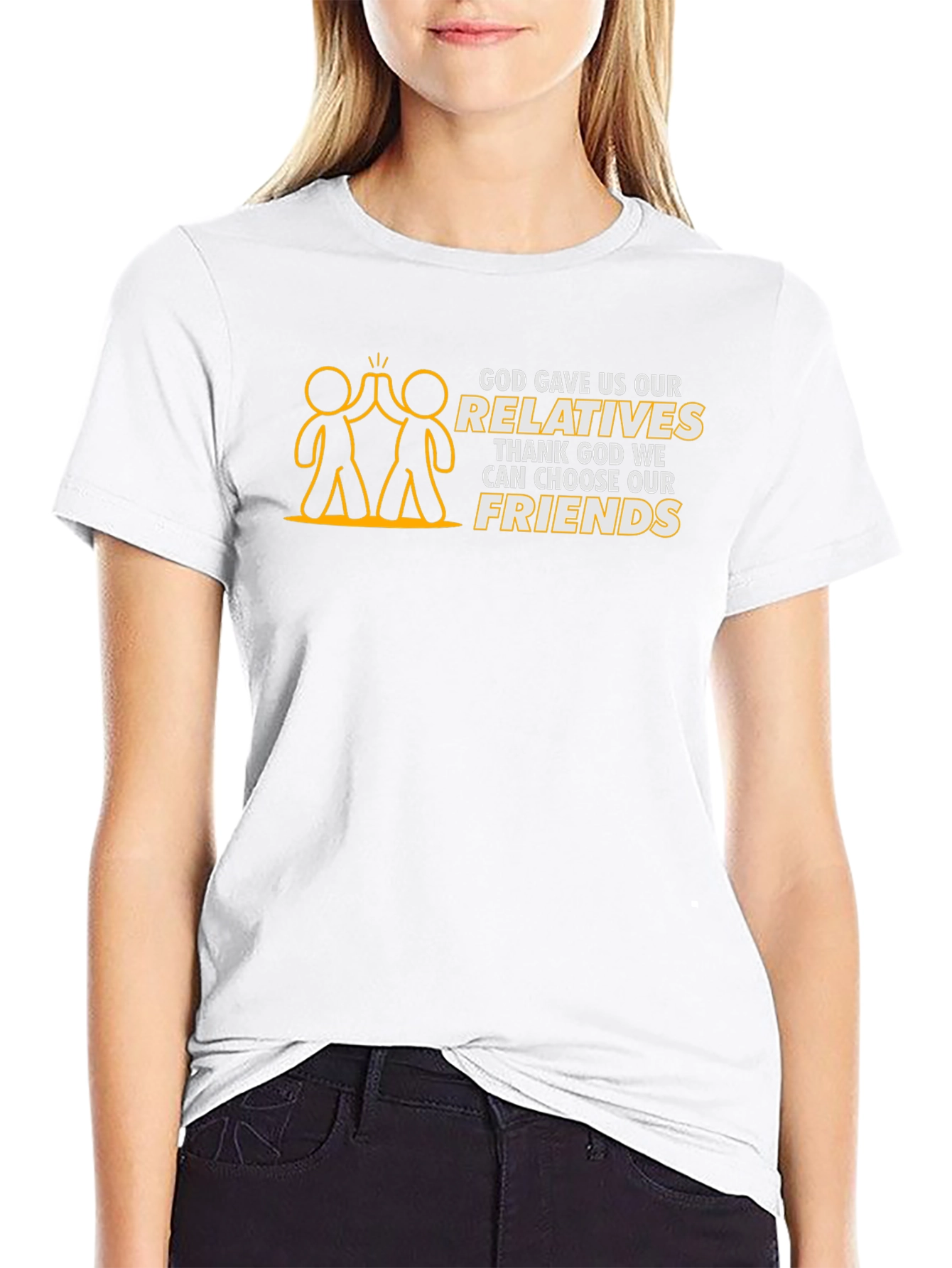 Funny Friends T-Shirt - Choose Your Friends