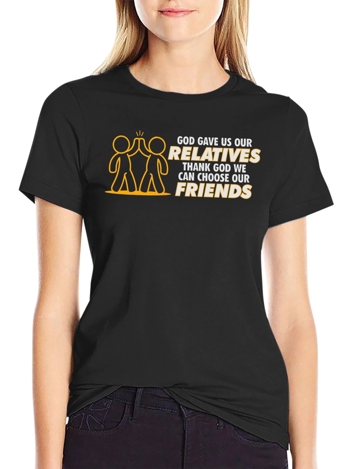 Funny Friends T-Shirt - Choose Your Friends