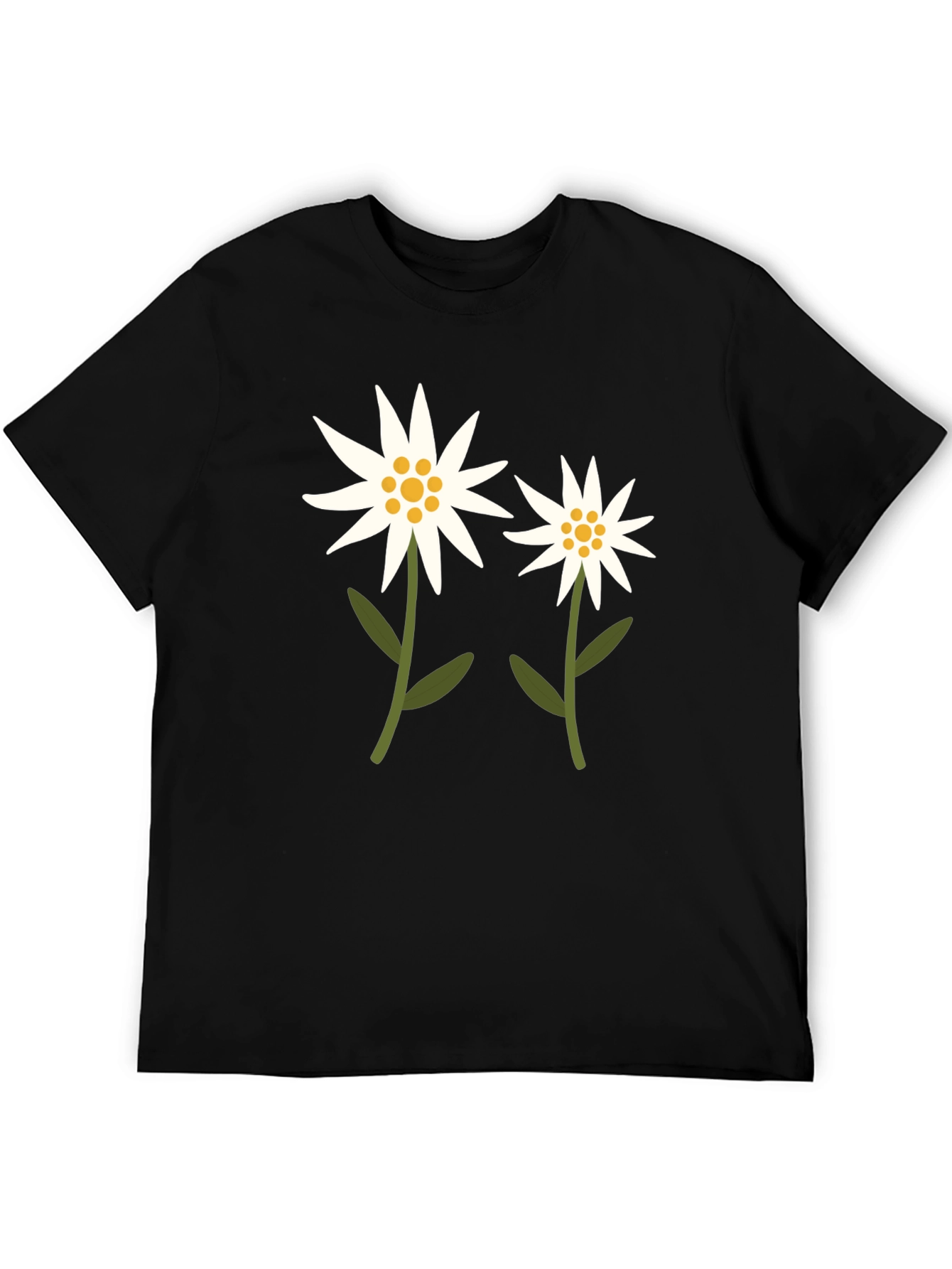 Edelweiss Flower Graphic T-Shirt