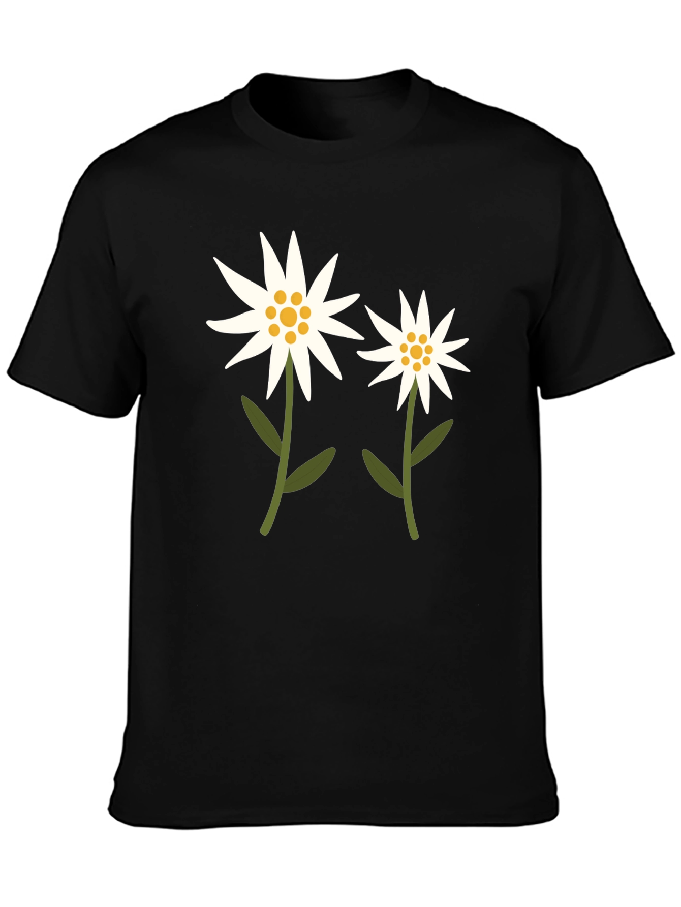 Edelweiss Flower Graphic T-Shirt