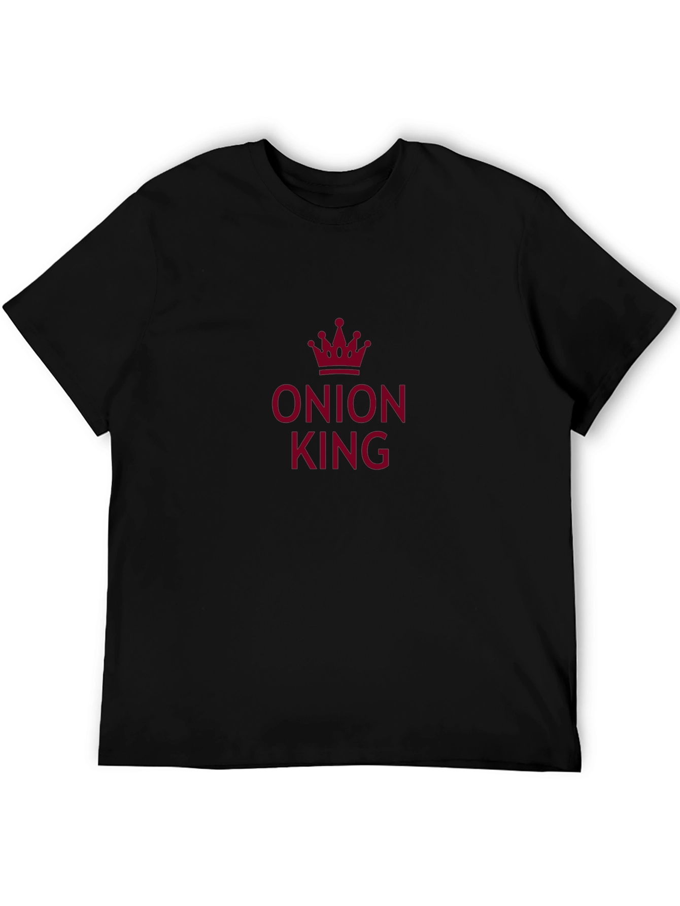 Onion King Graphic Tee - Novelty Humor Shirt