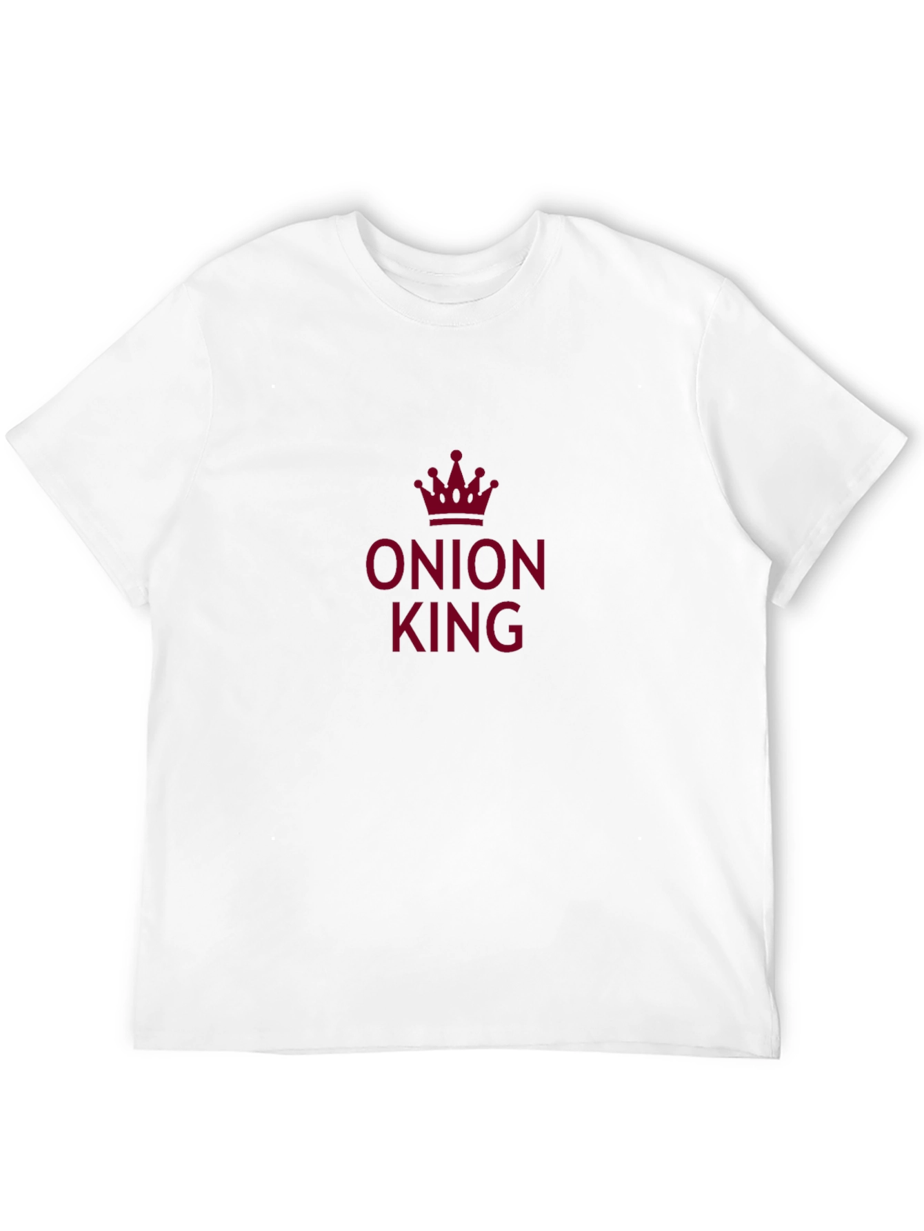 Onion King Graphic Tee - Novelty Humor Shirt