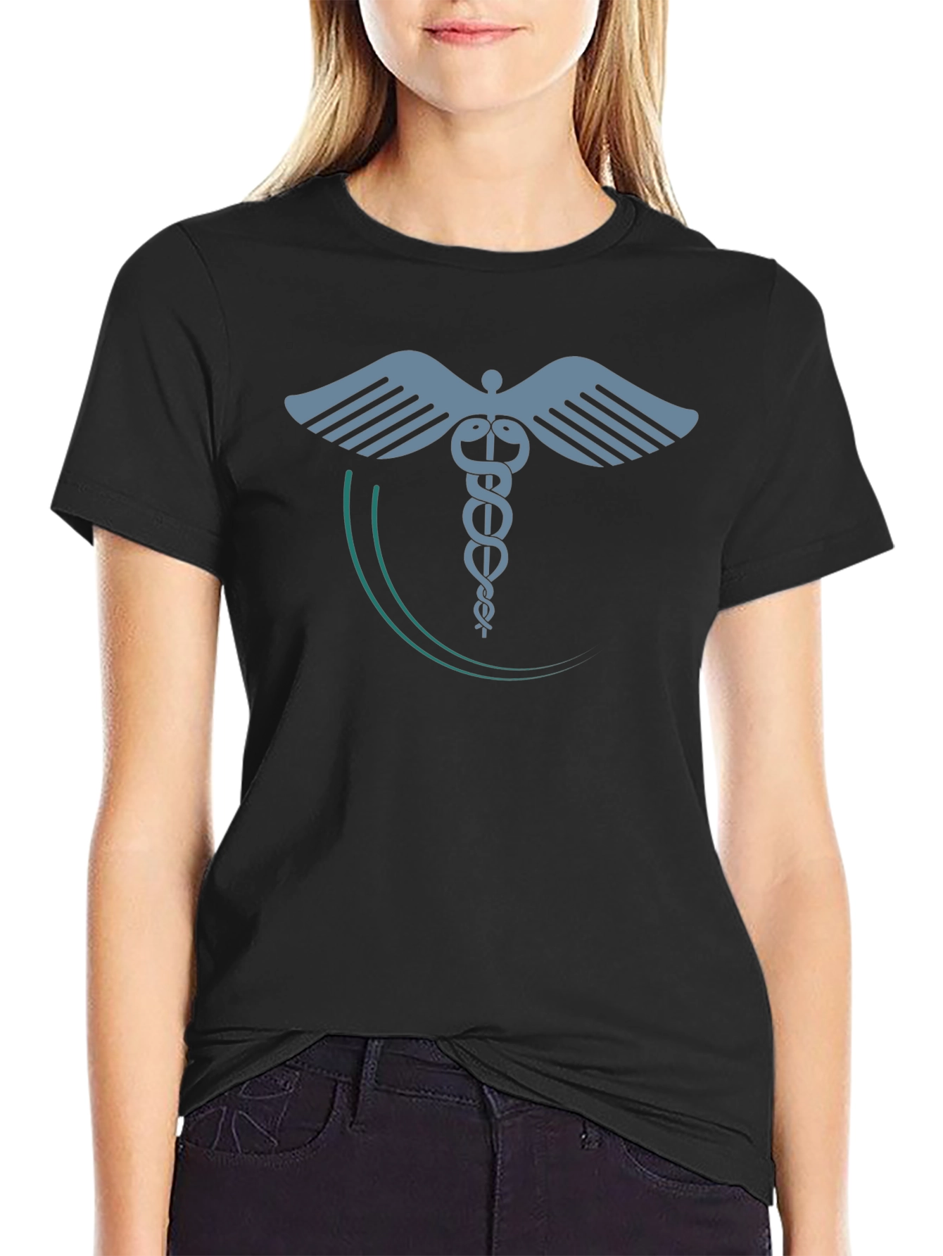 Caduceus T-Shirt - Stylish Medical Symbol Tee