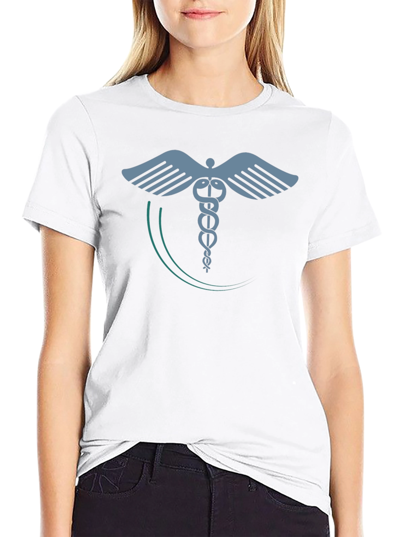 Caduceus T-Shirt - Stylish Medical Symbol Tee