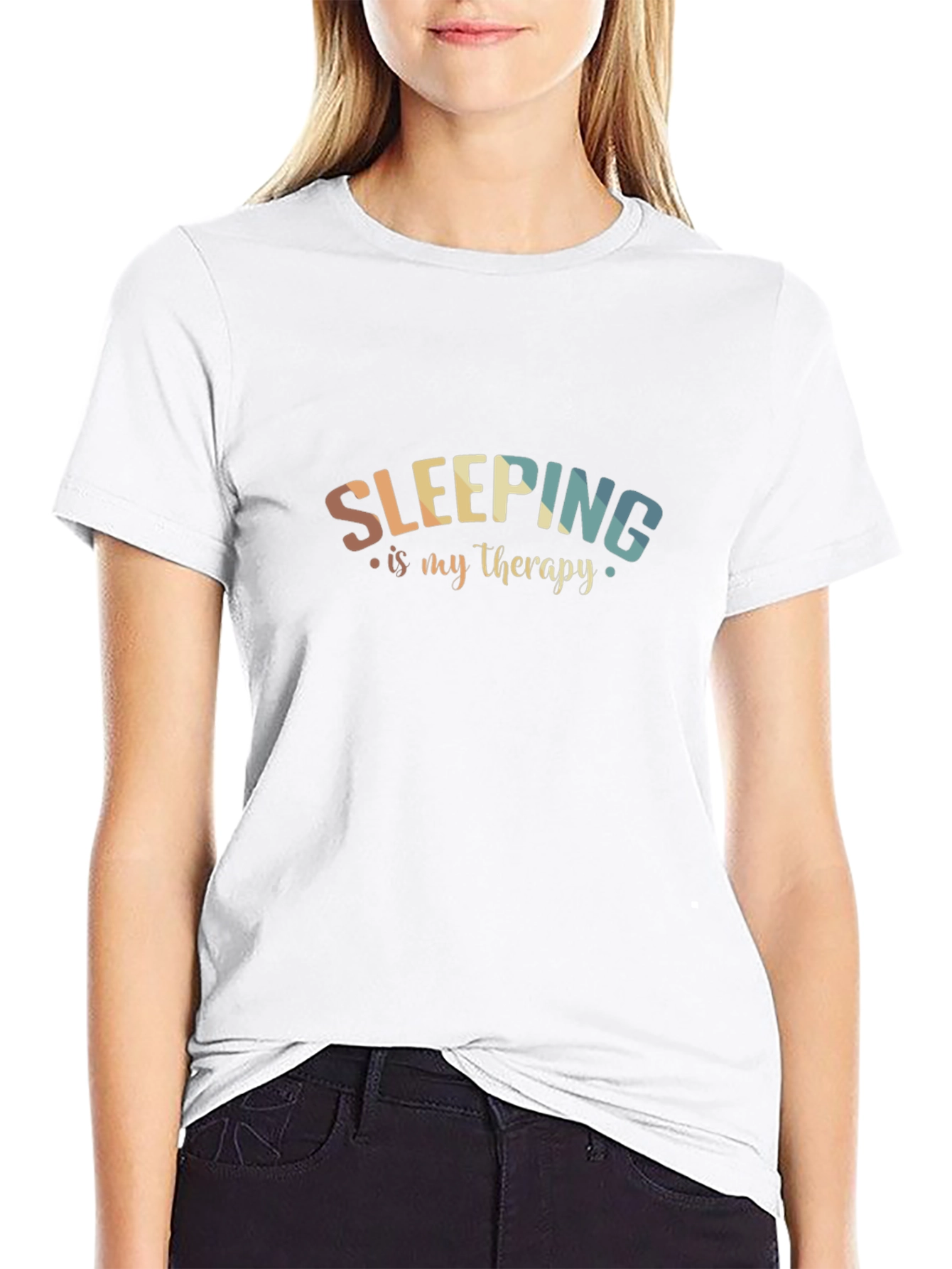 Sleeping Is My Therapy Graphic T-Shirt
