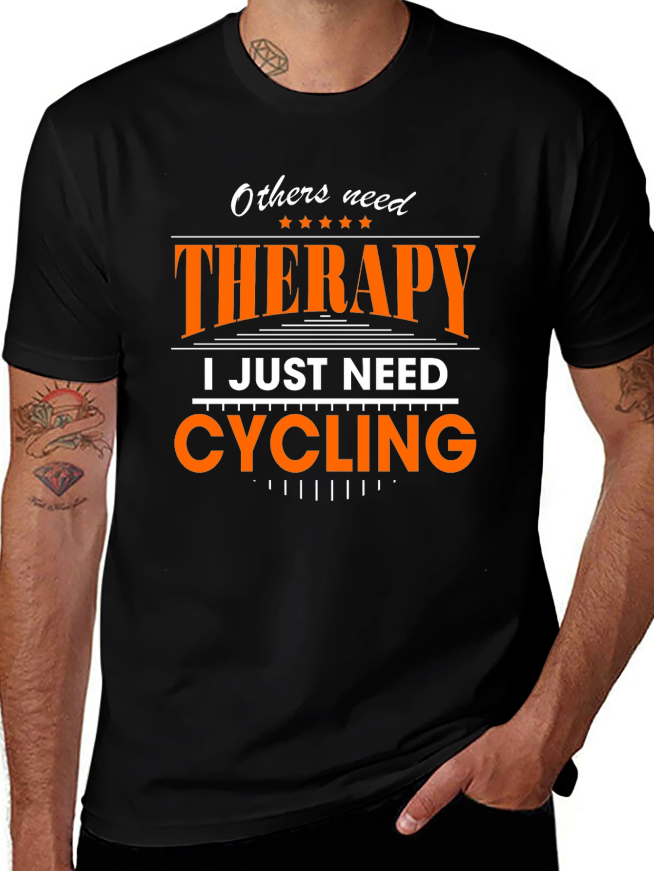 Cycling Therapy T-Shirt: Perfect for Bike Lovers