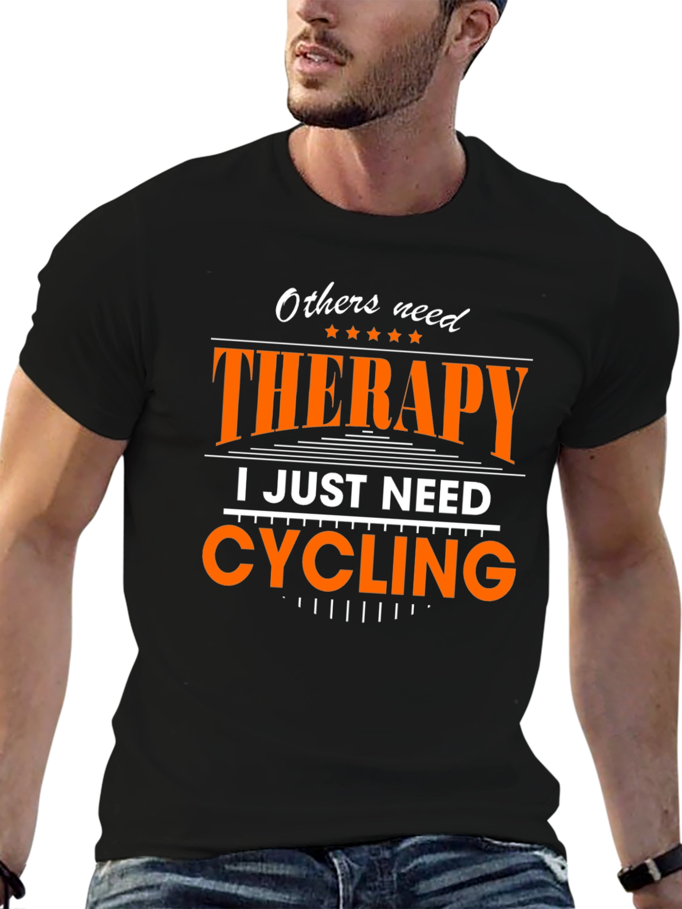 Cycling Therapy T-Shirt: Perfect for Bike Lovers