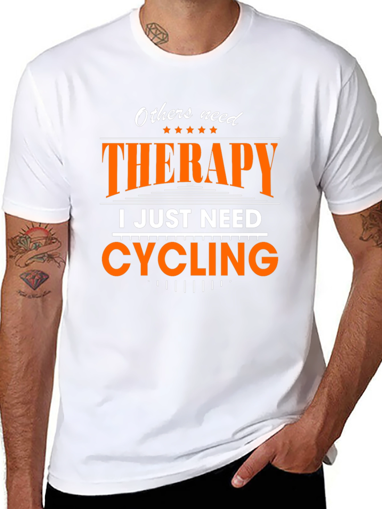Cycling Therapy T-Shirt: Perfect for Bike Lovers