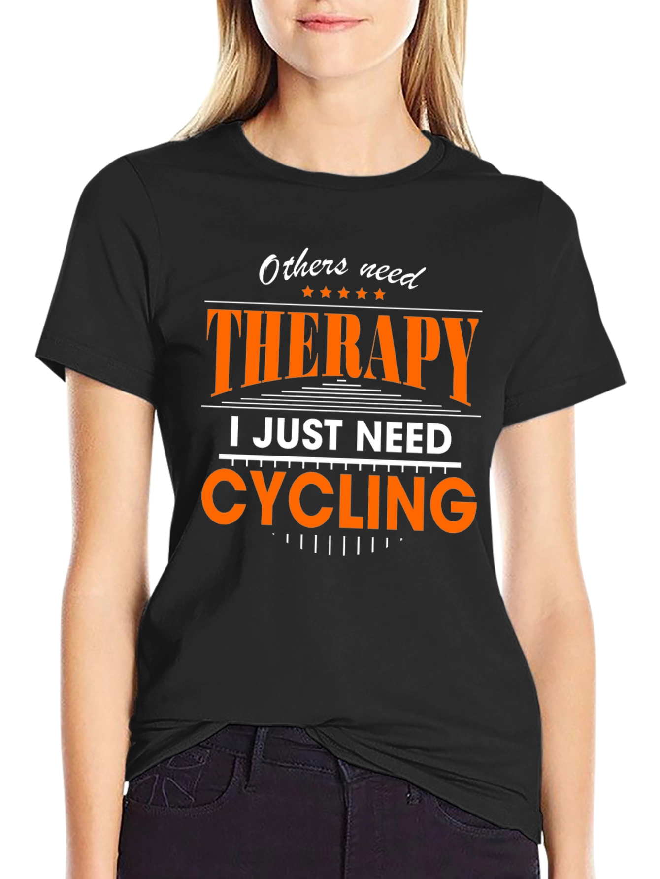 Cycling Therapy T-Shirt: Perfect for Bike Lovers