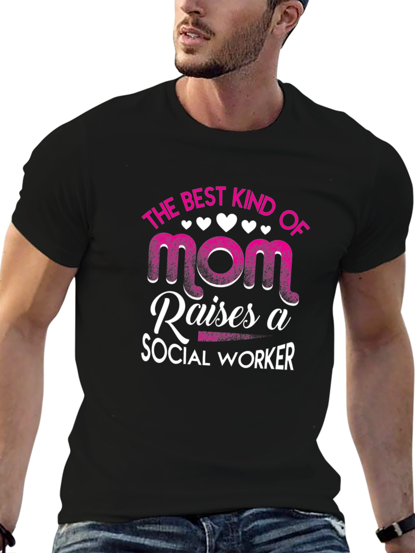 Best Mom Raises Social Worker T-Shirt