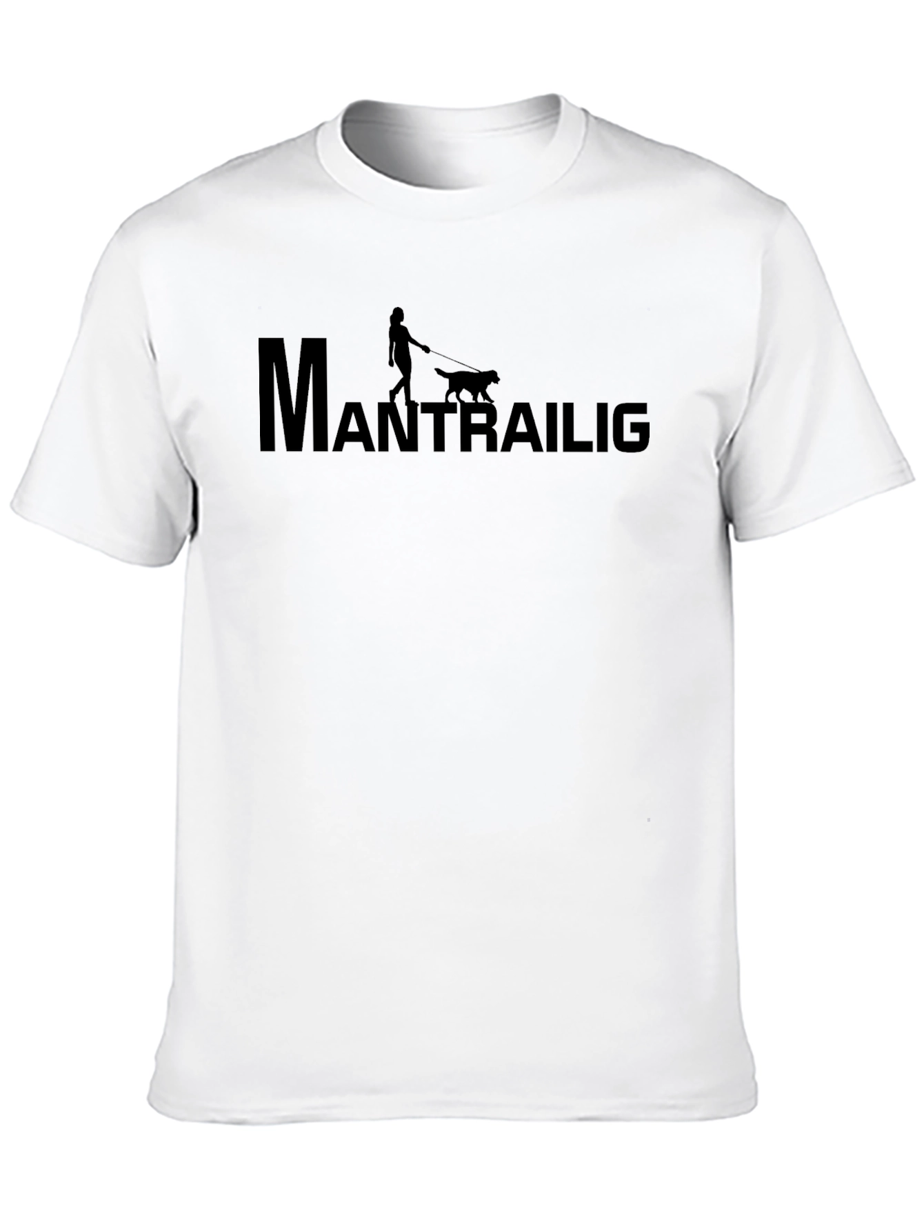 Mantrailing T-Shirt – Dog Tracking Training Graphic Tee
