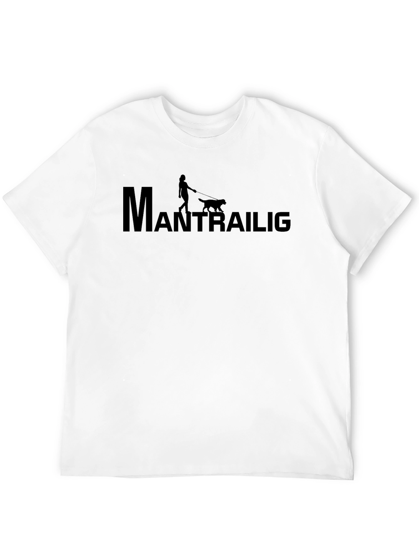 Mantrailing T-Shirt – Dog Tracking Training Graphic Tee