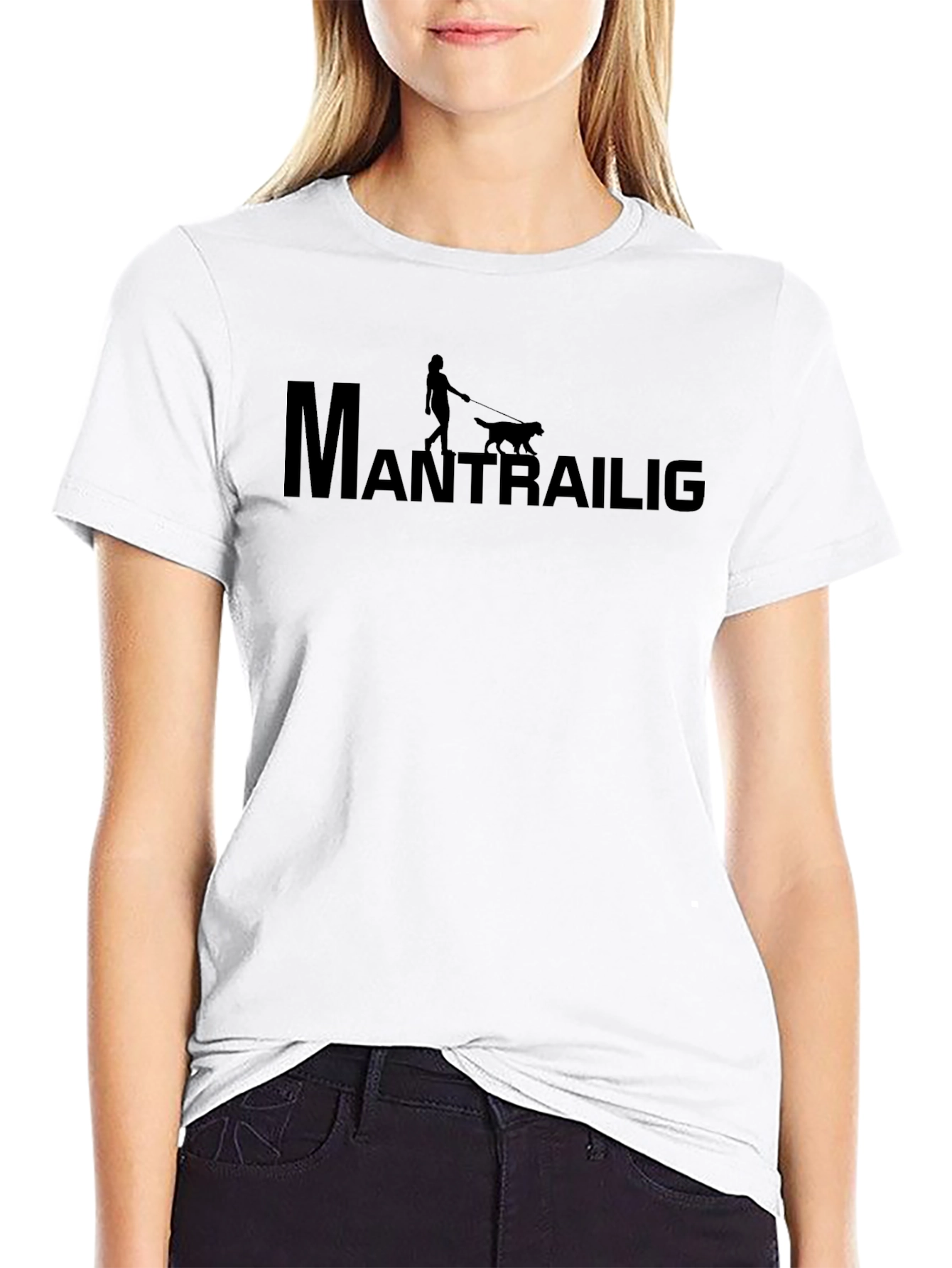 Mantrailing T-Shirt – Dog Tracking Training Graphic Tee