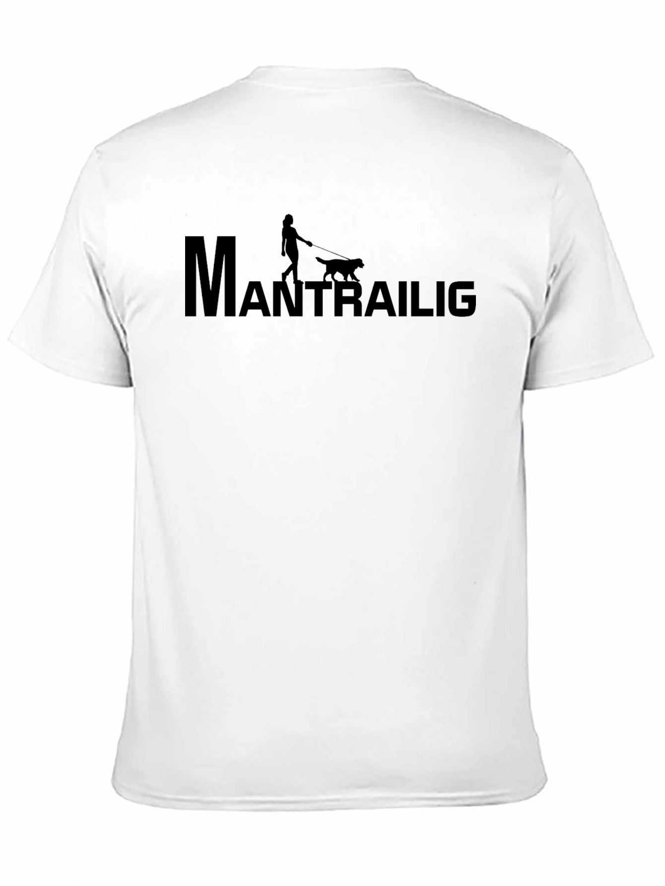 Mantrailing T-Shirt – Dog Tracking Training Graphic Tee