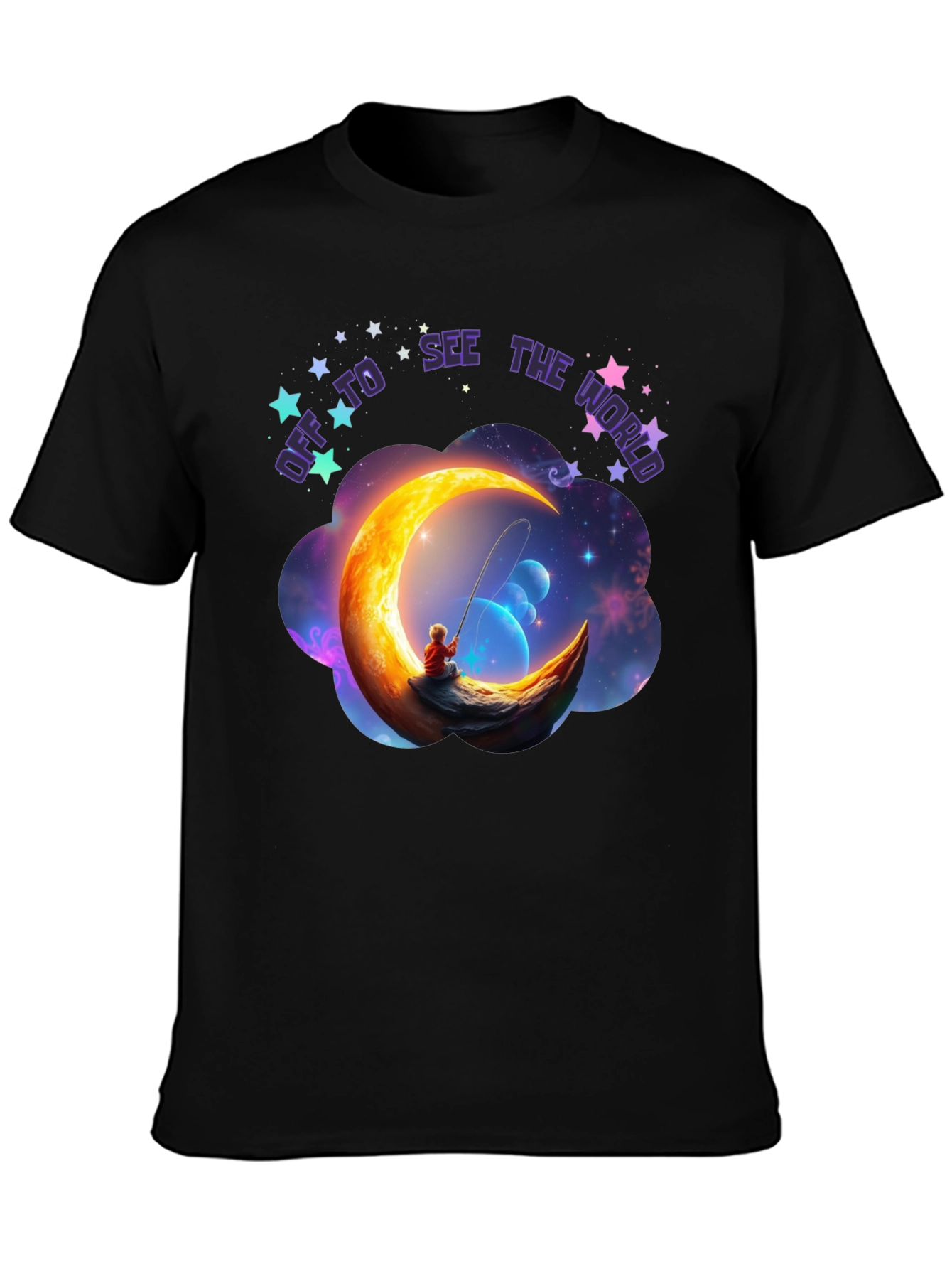 Off To See The World Graphic T-Shirt