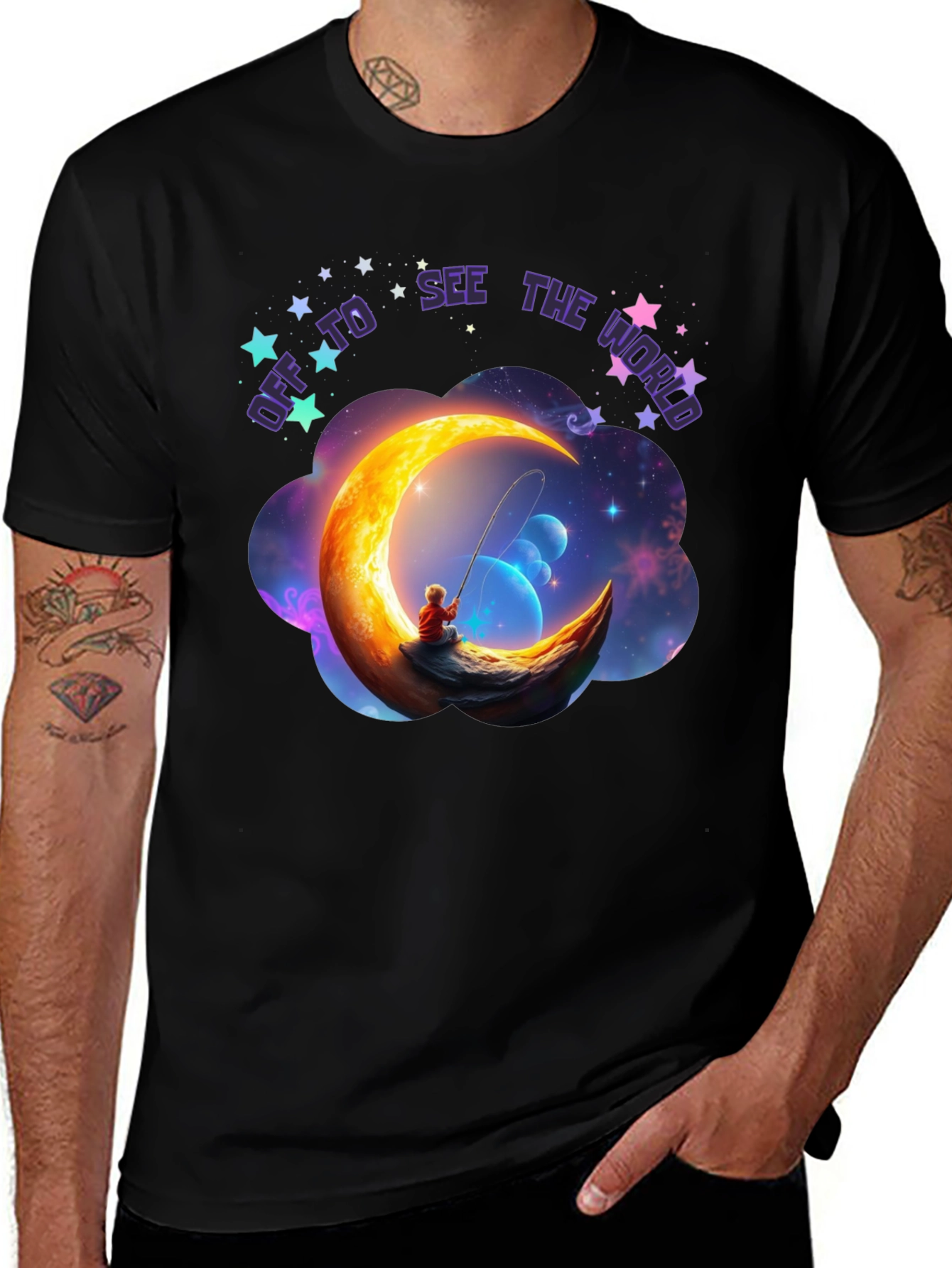 Off To See The World Graphic T-Shirt