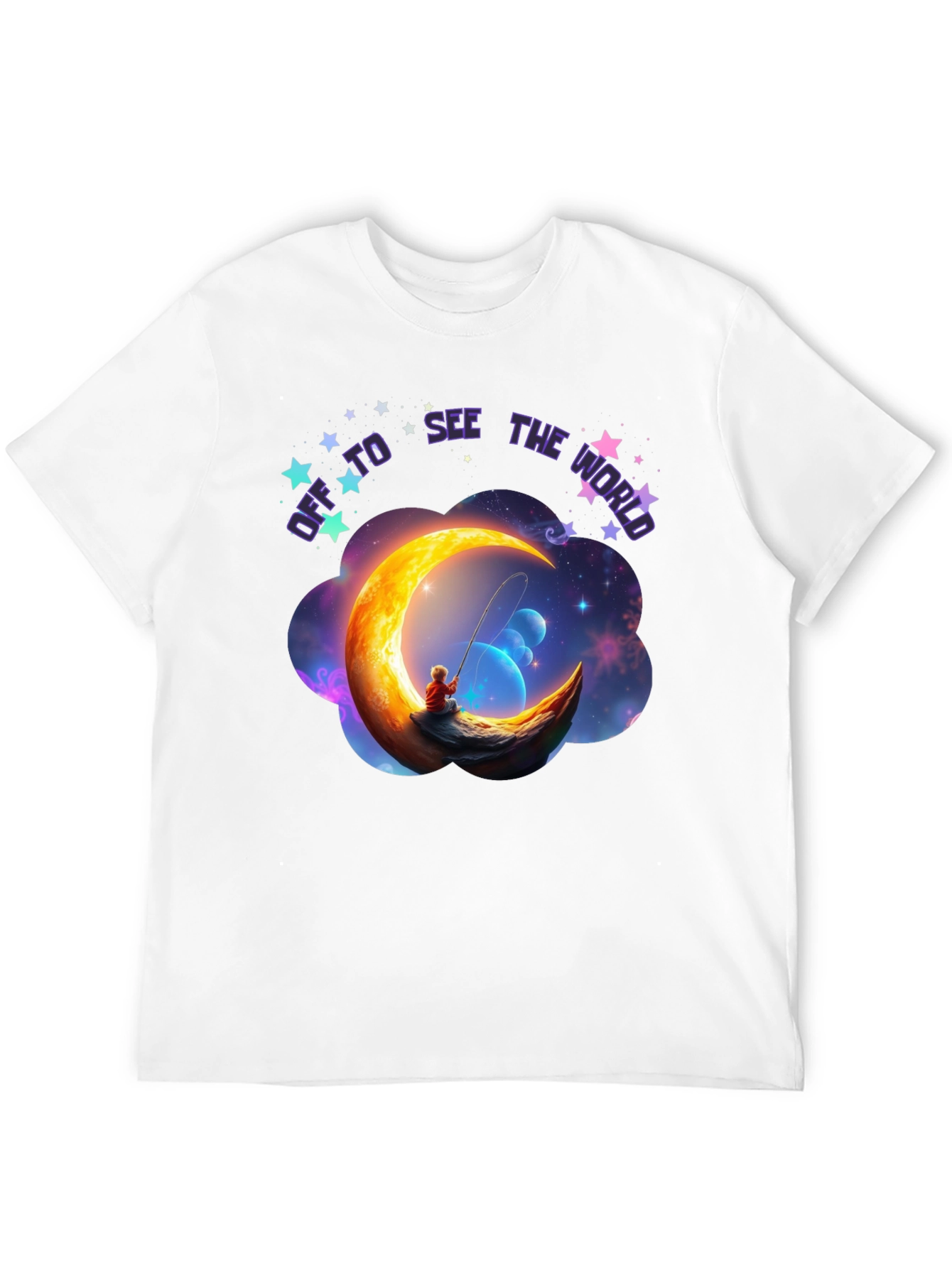 Off To See The World Graphic T-Shirt