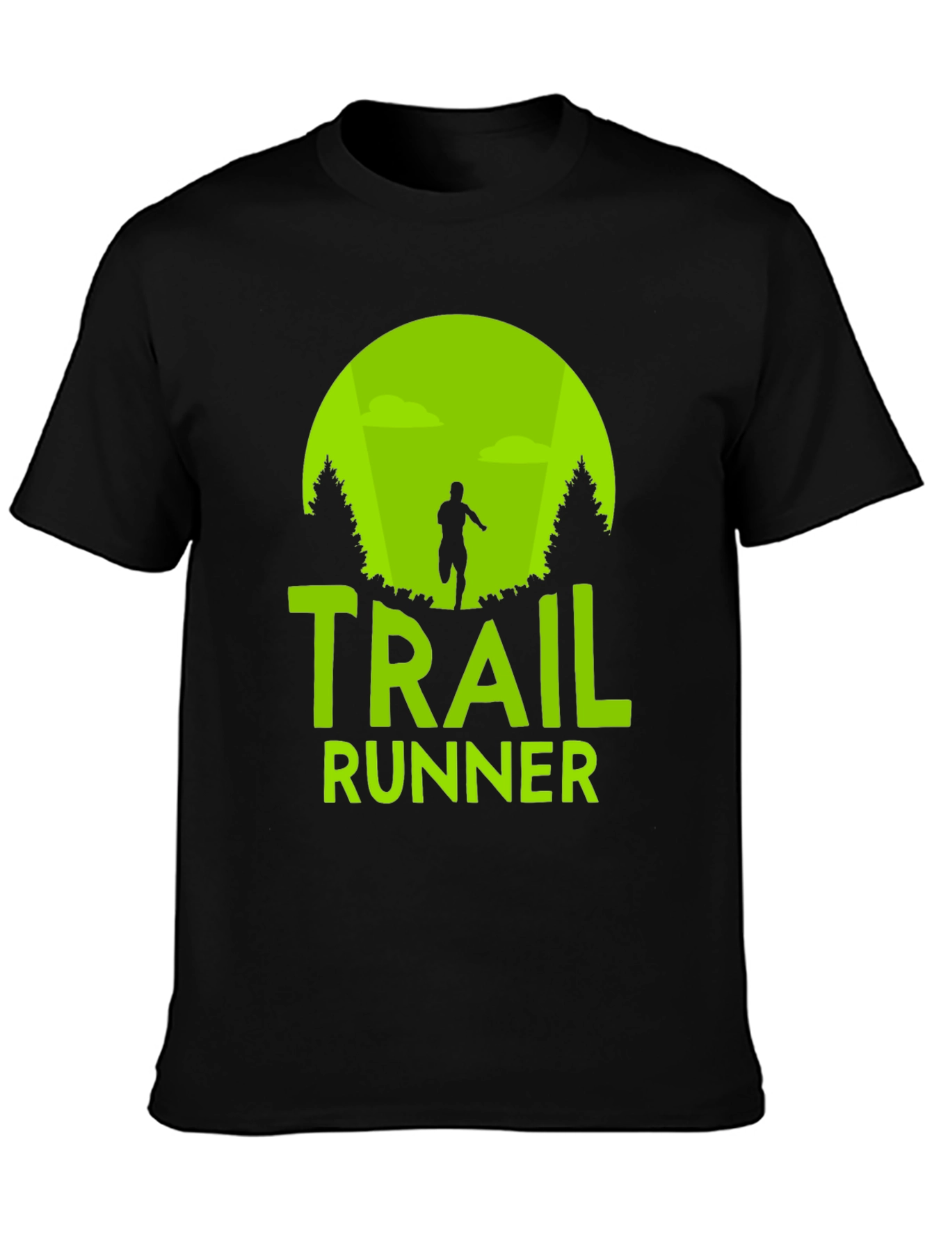 Trail Runner Graphic T-Shirt - Outdoor Adventure Tee