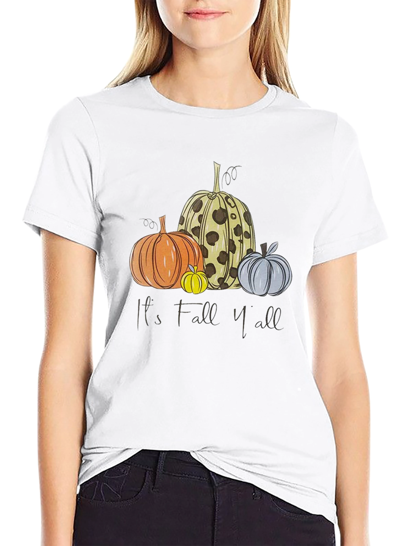Fall Yall Pumpkin Graphic Tee