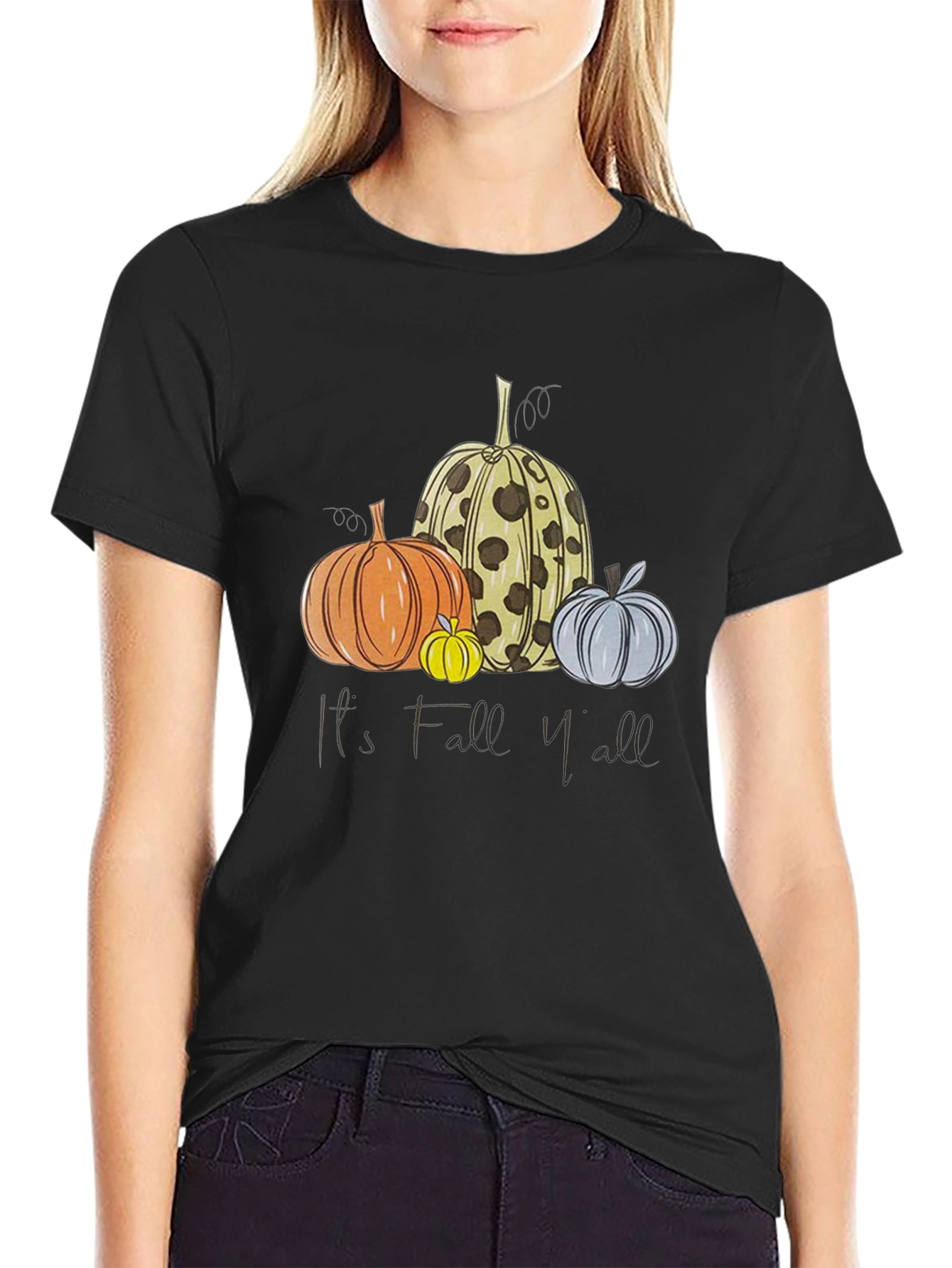 Fall Yall Pumpkin Graphic Tee