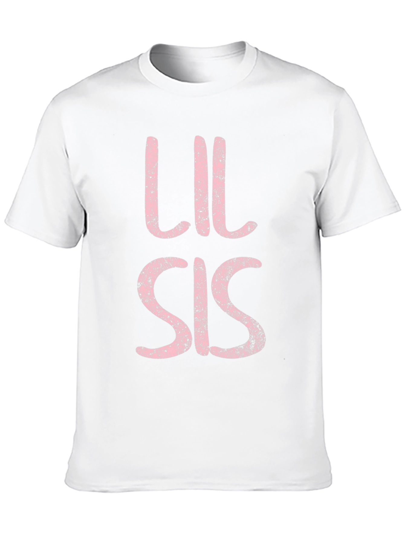 Lil Sis Graphic Tee - Cute Sibling Shirt
