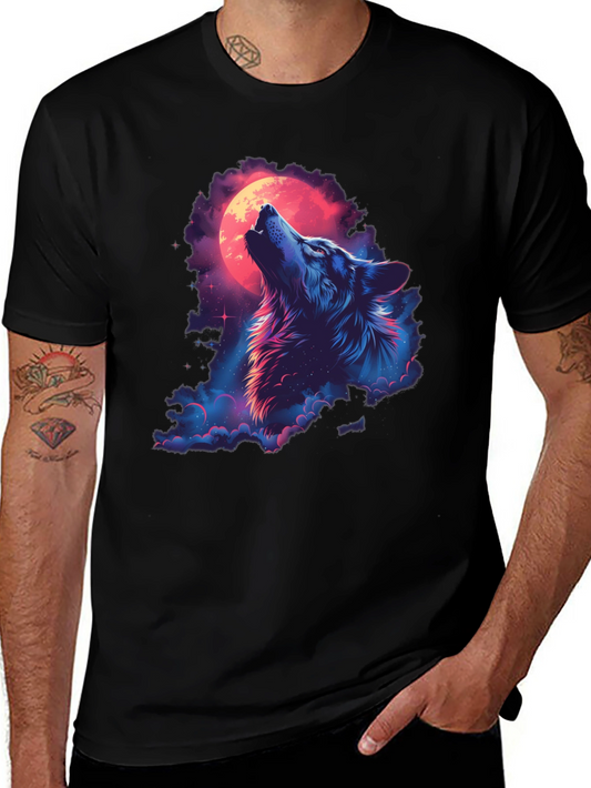 Wolf Moon Graphic Tee - Midnight Howl T-Shirt