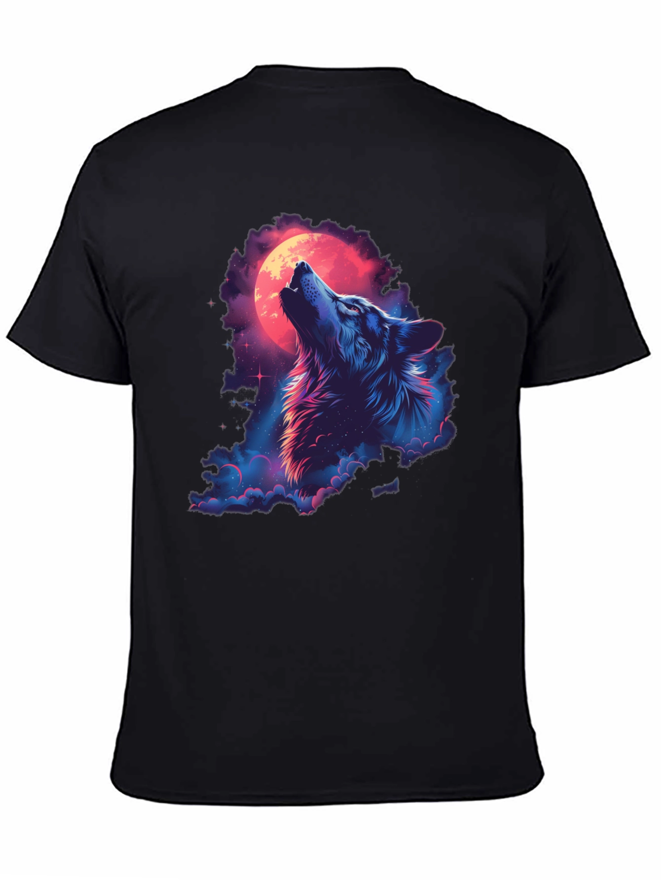 Wolf Moon Graphic Tee - Midnight Howl T-Shirt