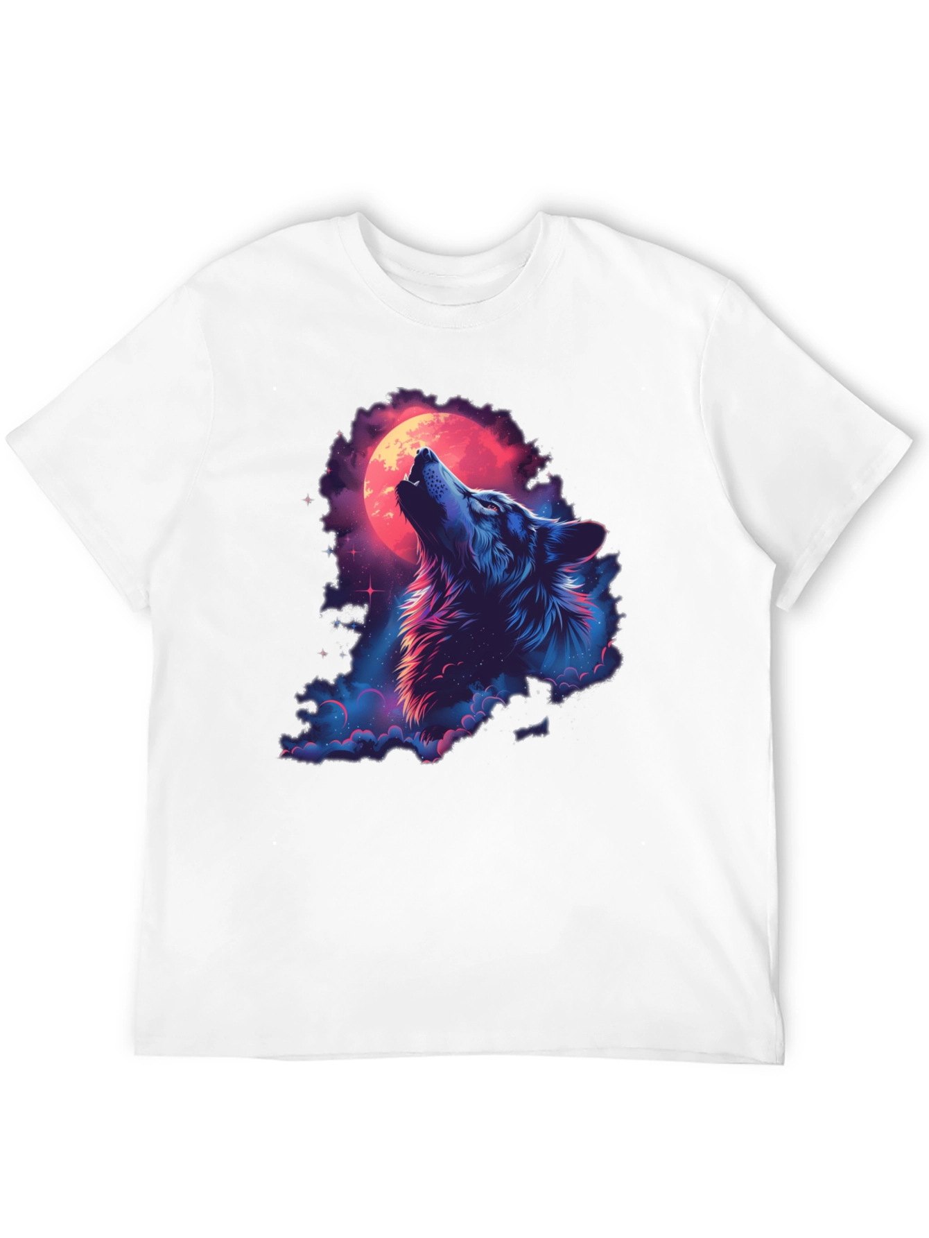 Wolf Moon Graphic Tee - Midnight Howl T-Shirt