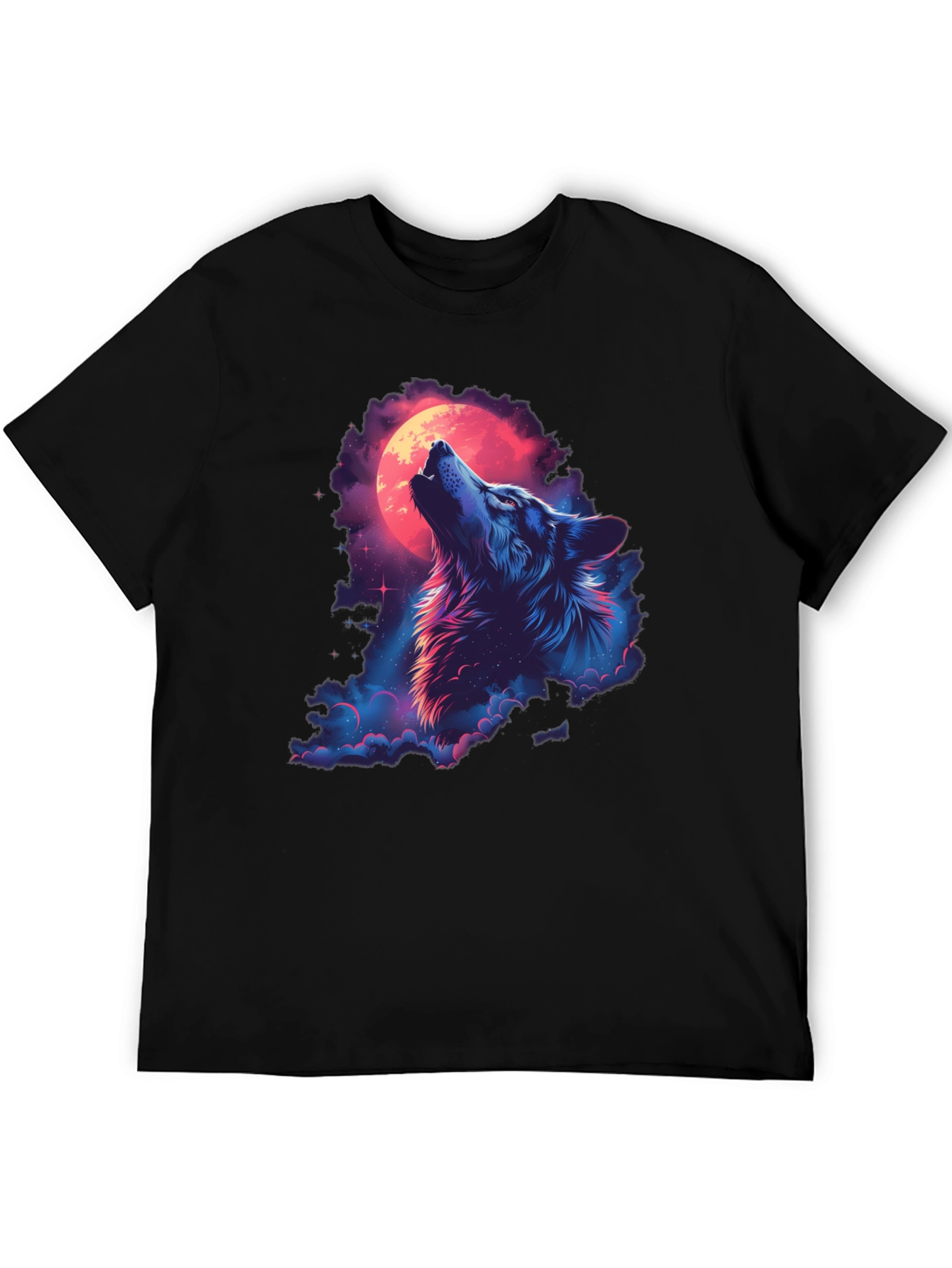 Wolf Moon Graphic Tee - Midnight Howl T-Shirt