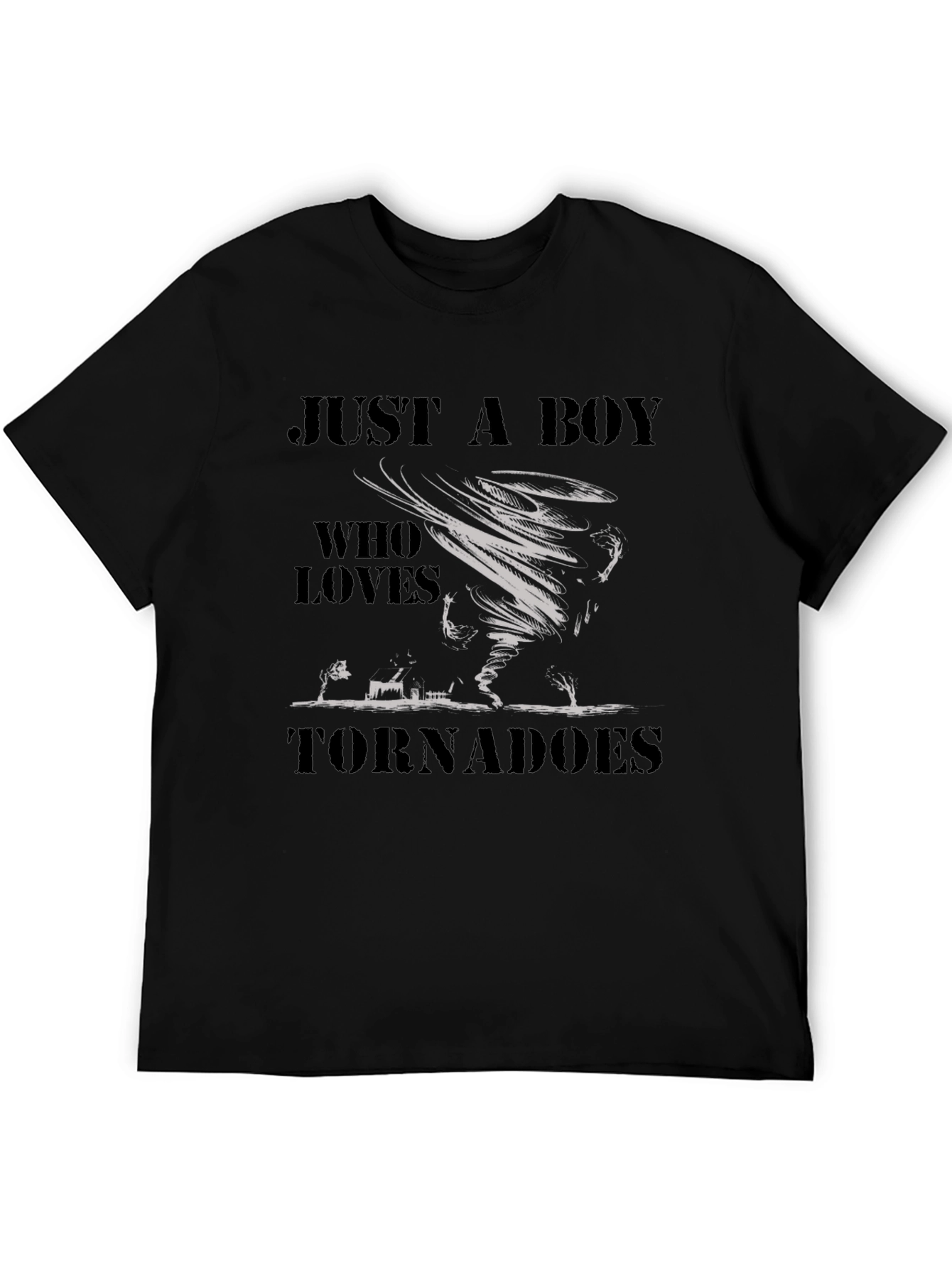Just a Boy Who Loves Tornadoes T-Shirt