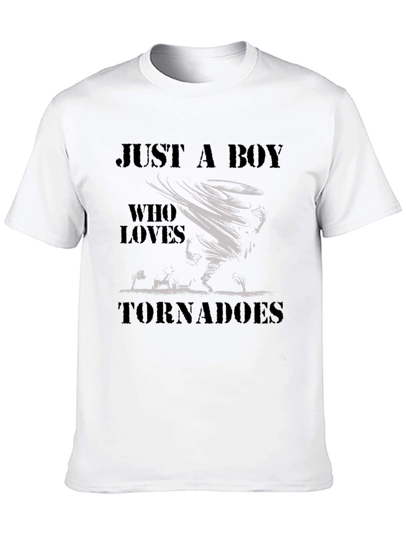 Just a Boy Who Loves Tornadoes T-Shirt