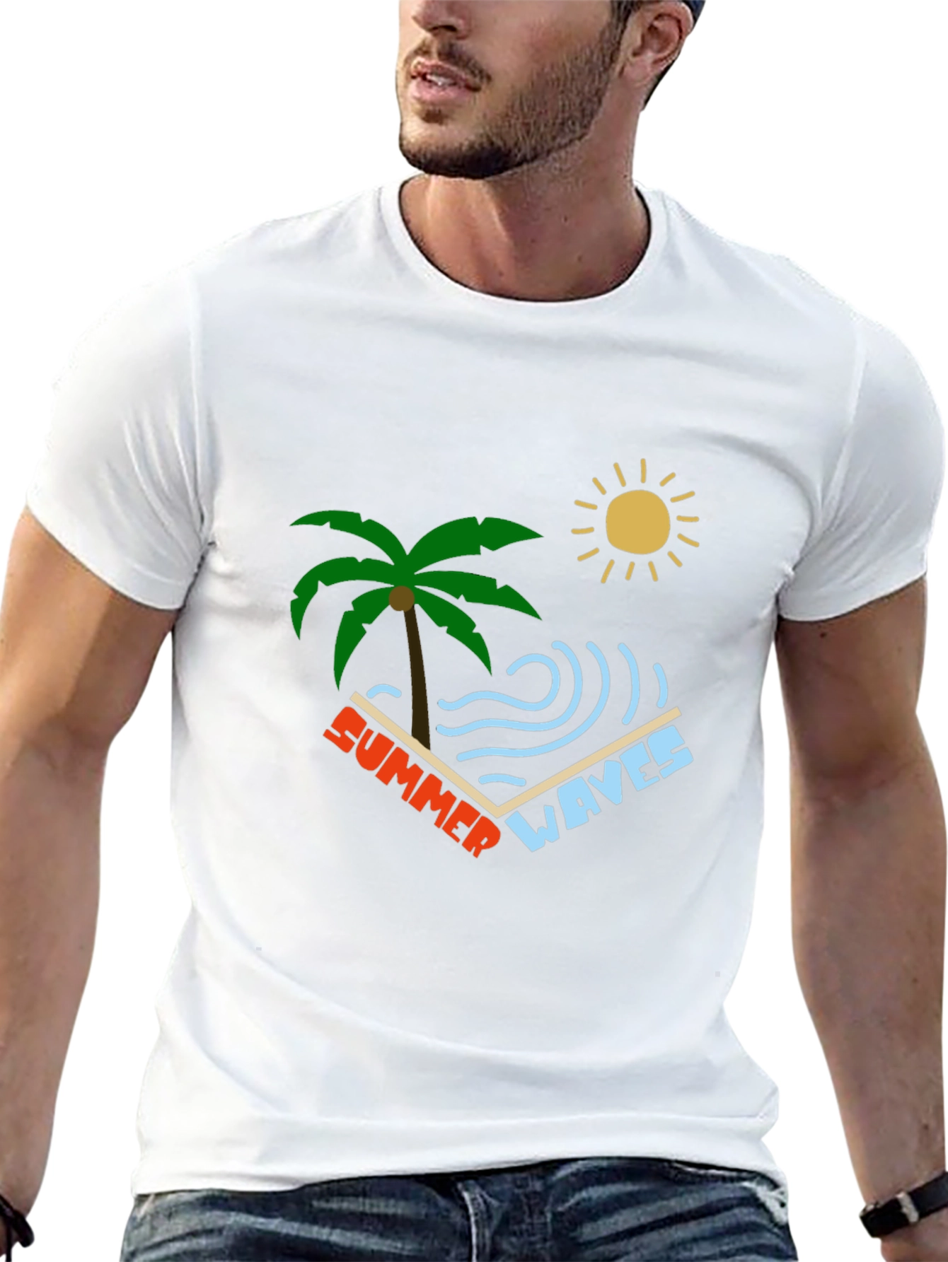Summer Waves Graphic Tee