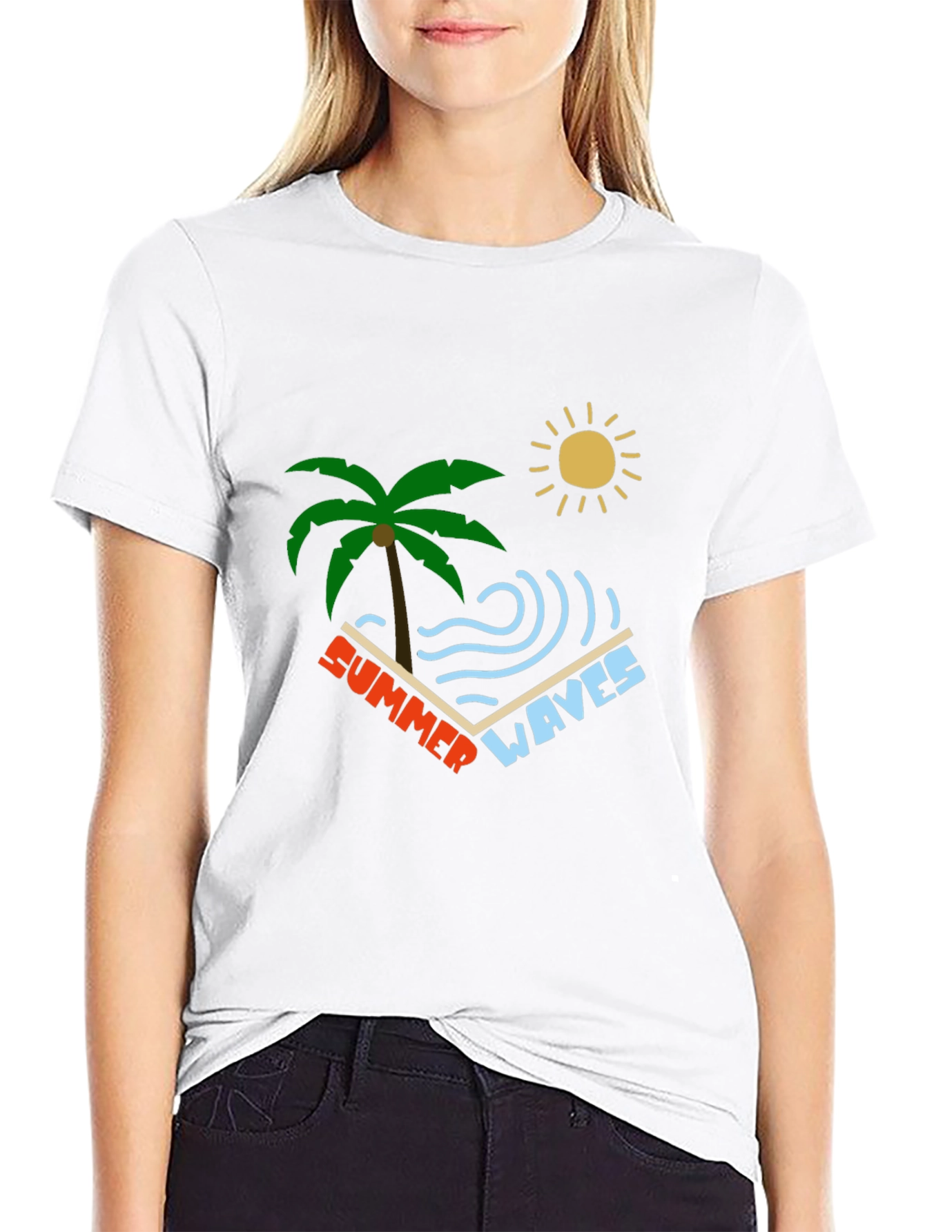 Summer Waves Graphic Tee