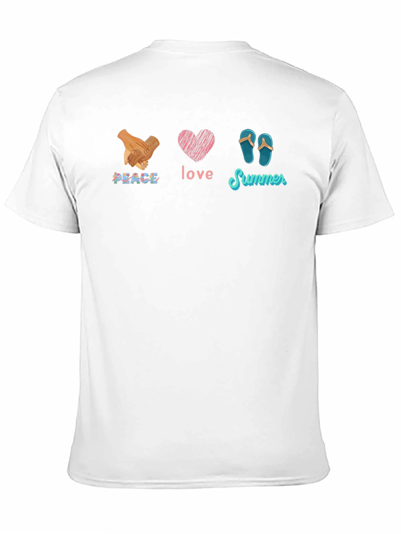Peace Love Summer Graphic Tee