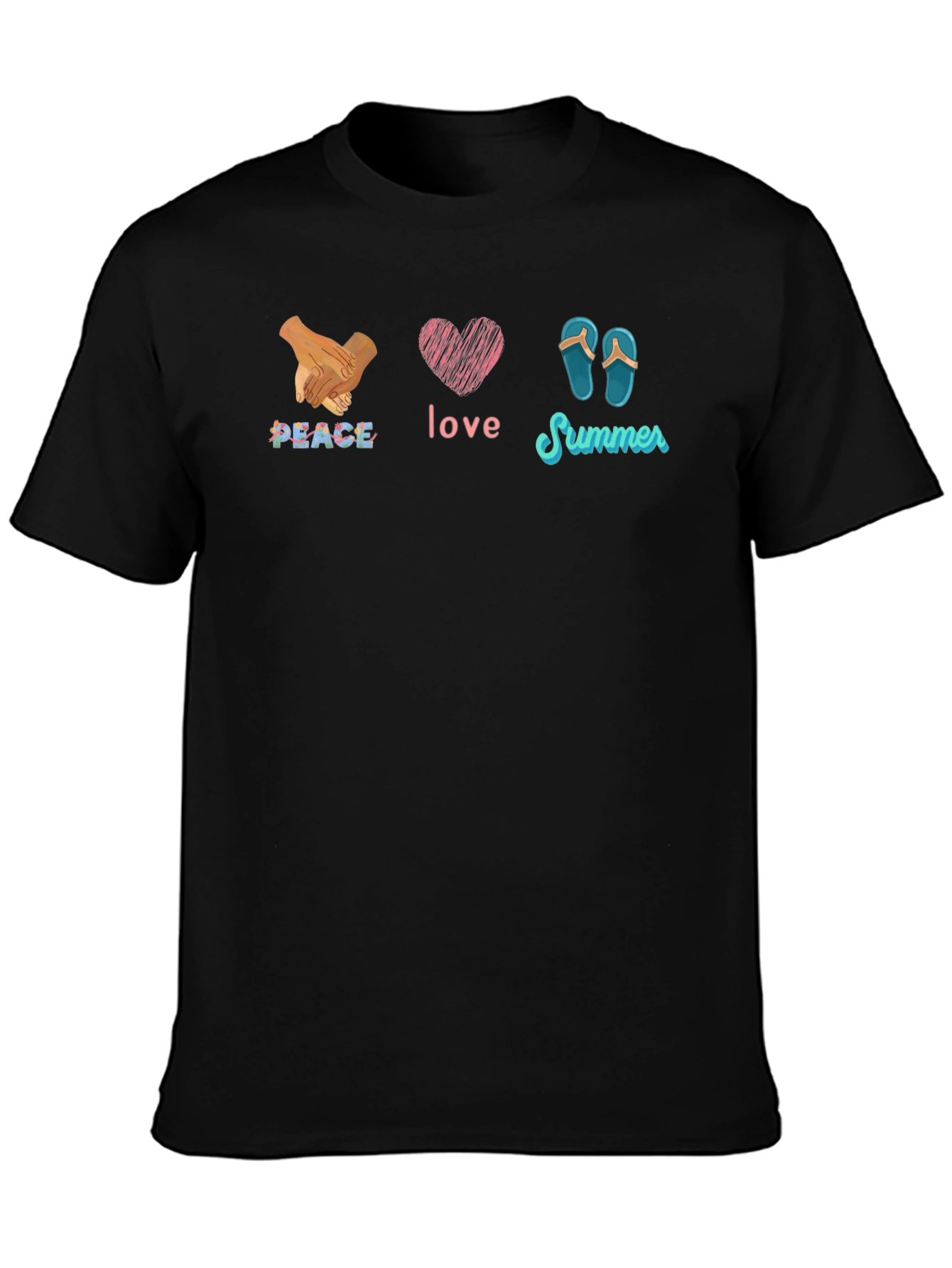 Peace Love Summer Graphic Tee