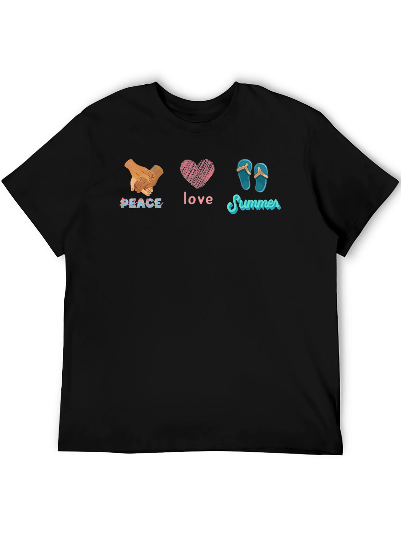Peace Love Summer Graphic Tee