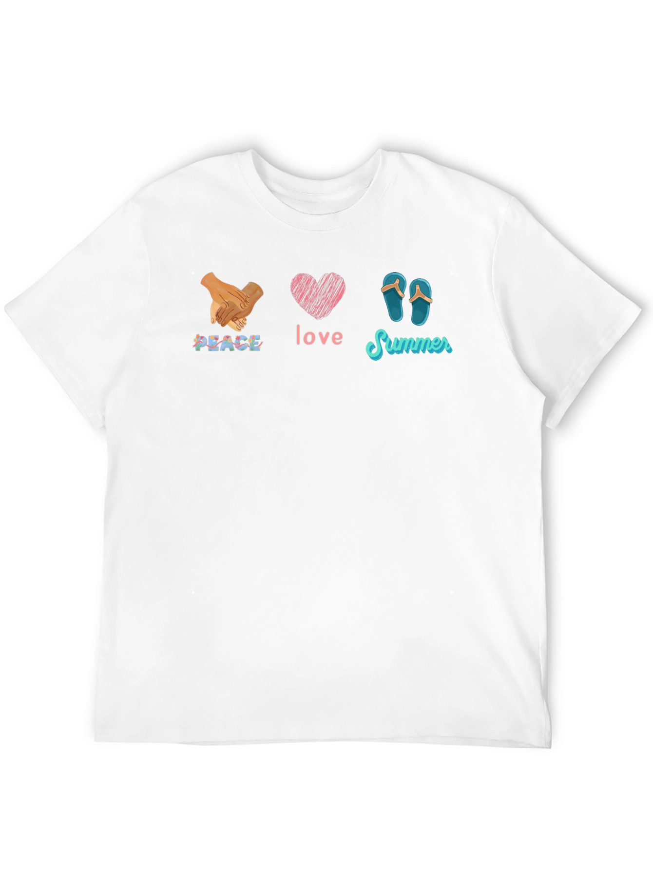 Peace Love Summer Graphic Tee