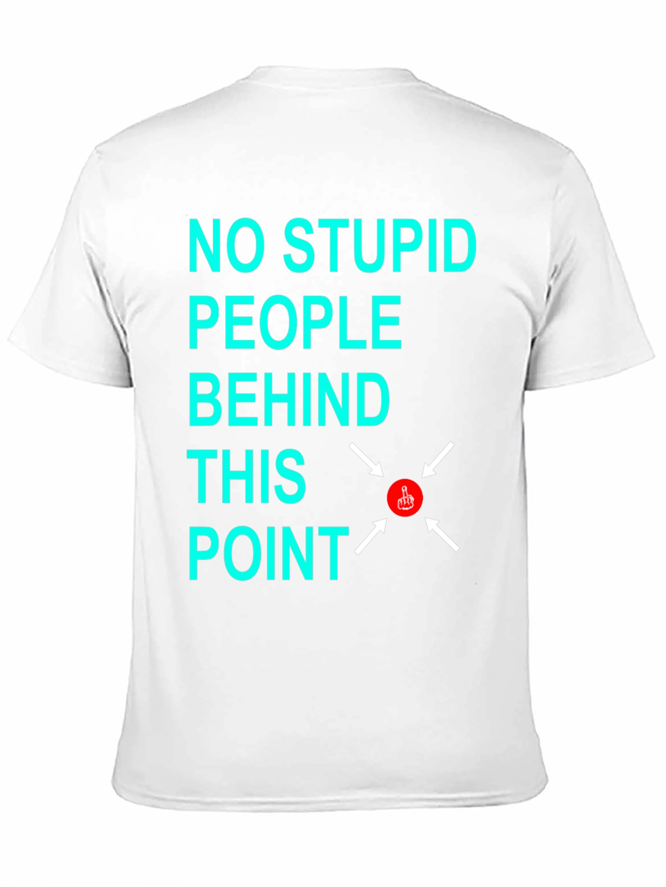 No Stupid People Graphic T-Shirt