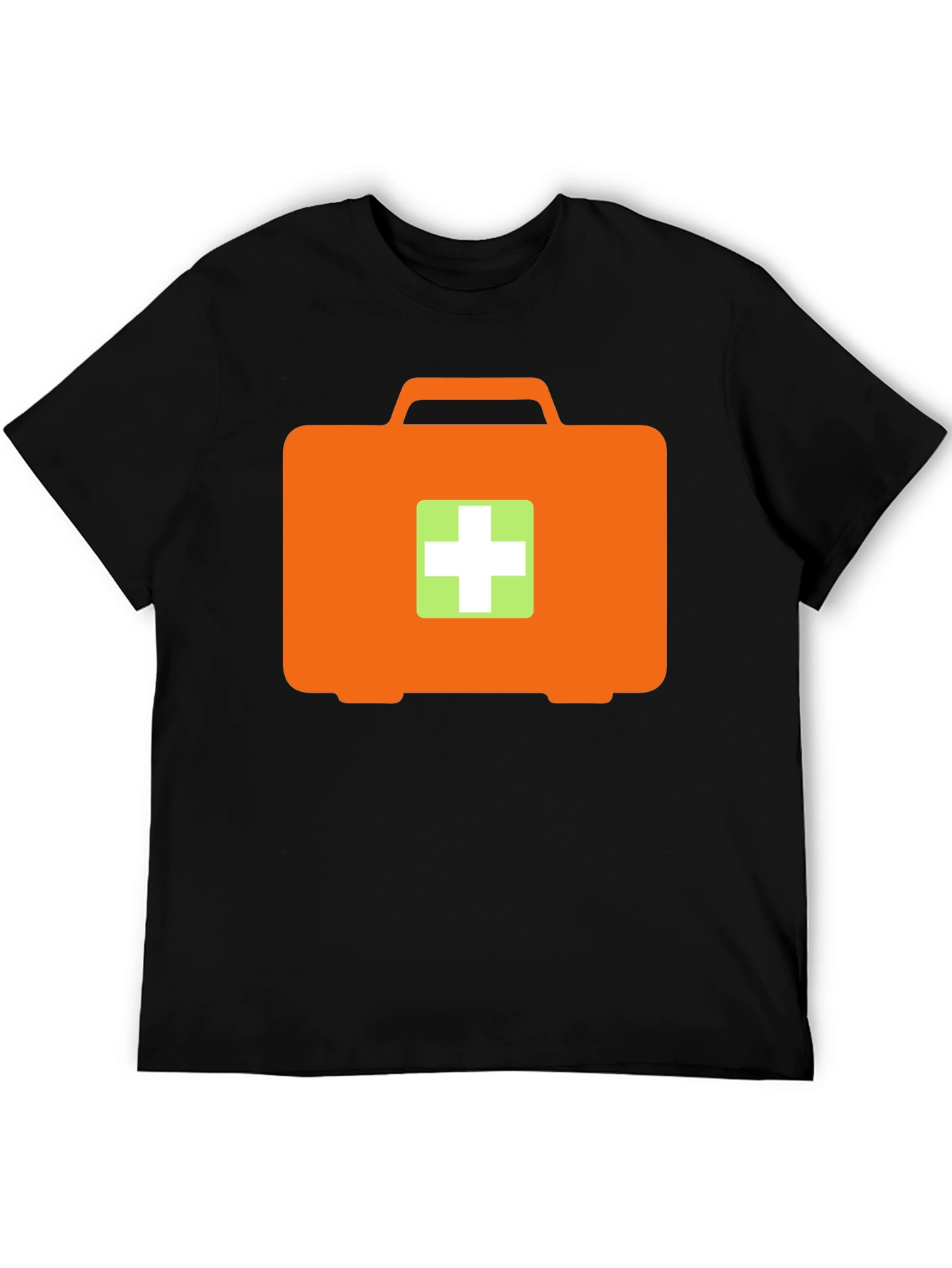First Aid Kit T-Shirt - Black Medical Graphic Tee